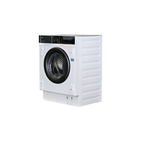 Lave-Linge Sechant 8 kg Reconditionné AEG LWG88416BI : vue du côté gauche