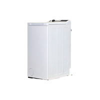 Lave-Linge Top 6 kg Reconditionné WHIRLPOOL ZEN TDLRBX6252BSFR/N : vue du côté gauche