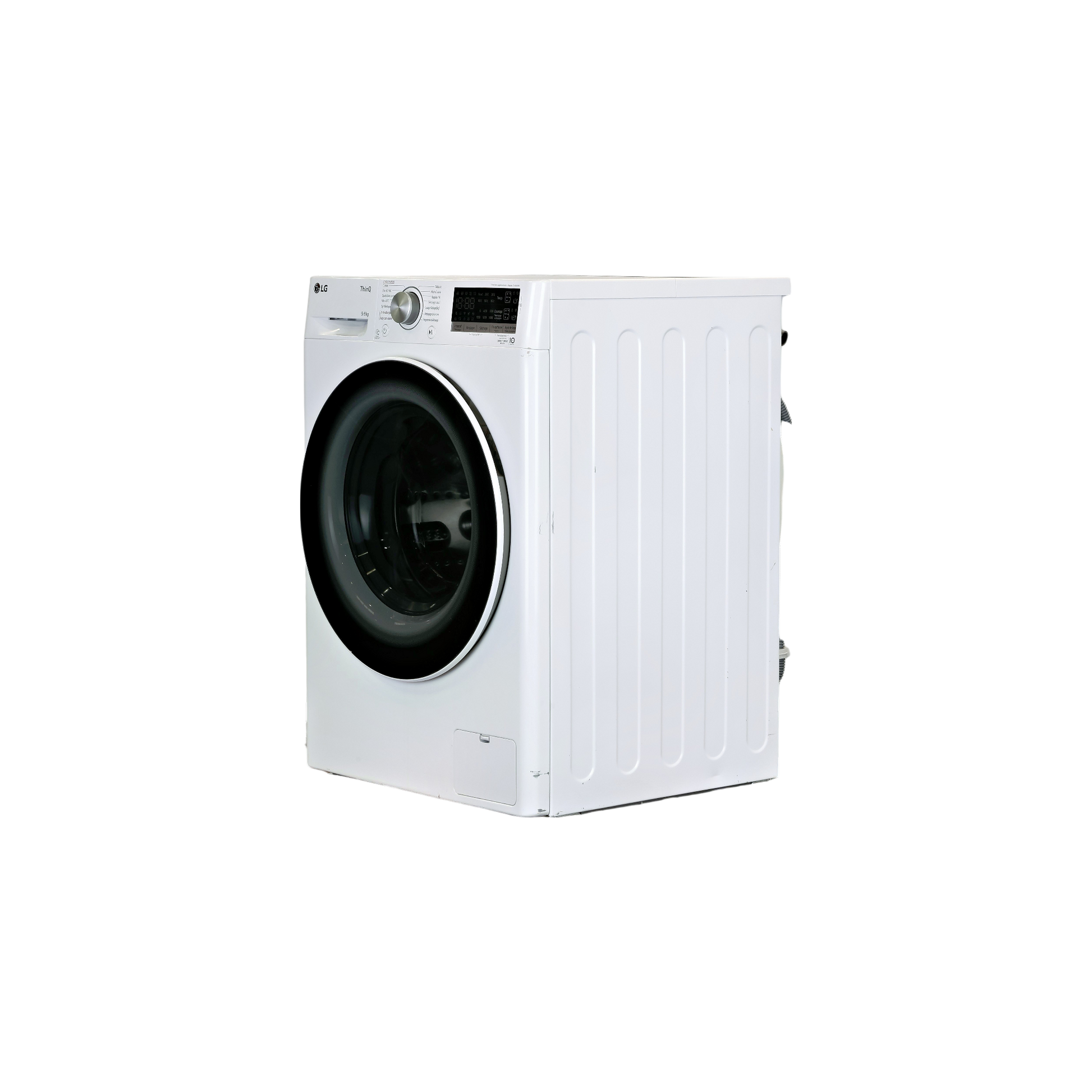 Lave-Linge Sechant 9 kg Reconditionné LG F964V40WRSA : vue du côté gauche