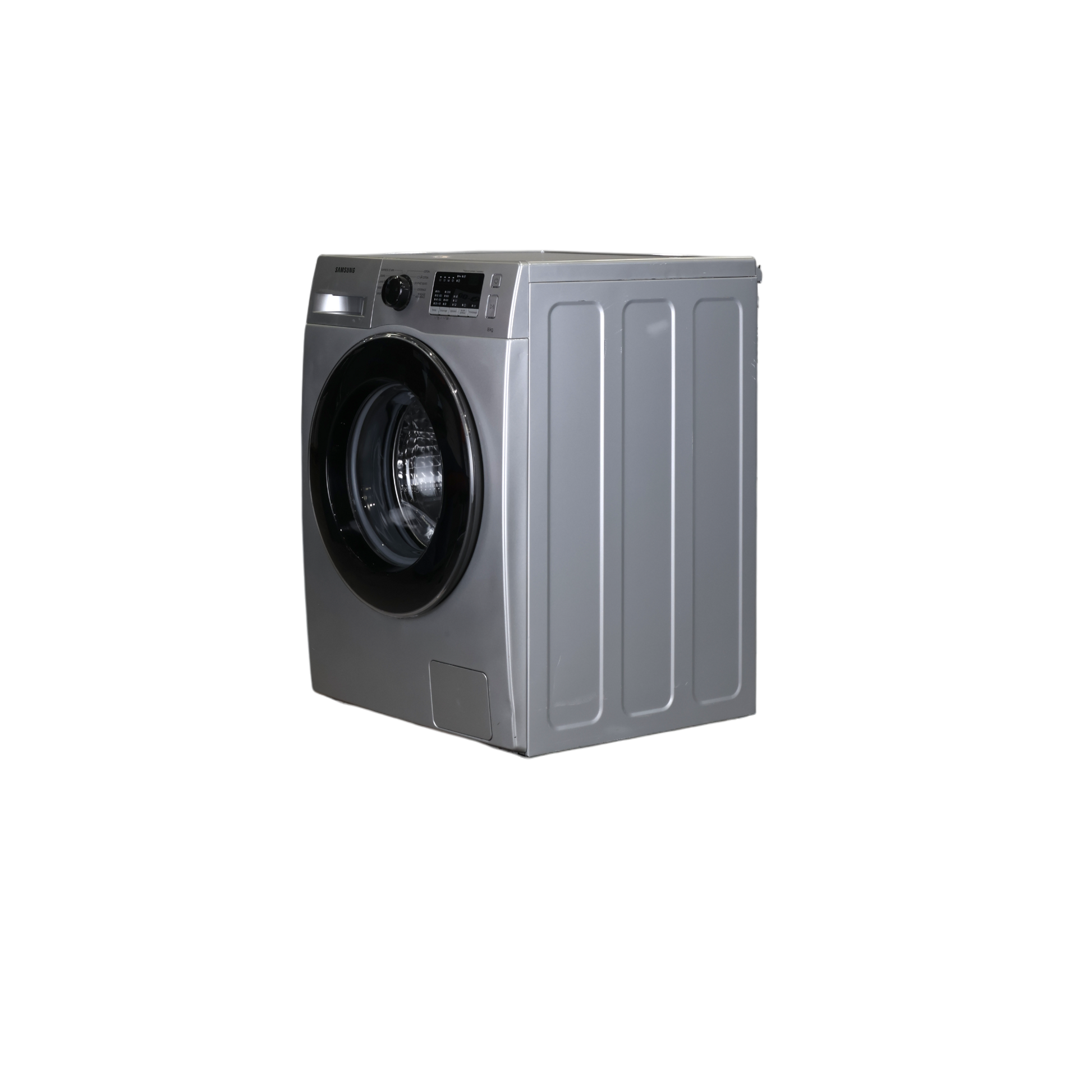 Lave-Linge Hublot 8 kg Reconditionné SAMSUNG WW80J3280GS : vue du côté gauche