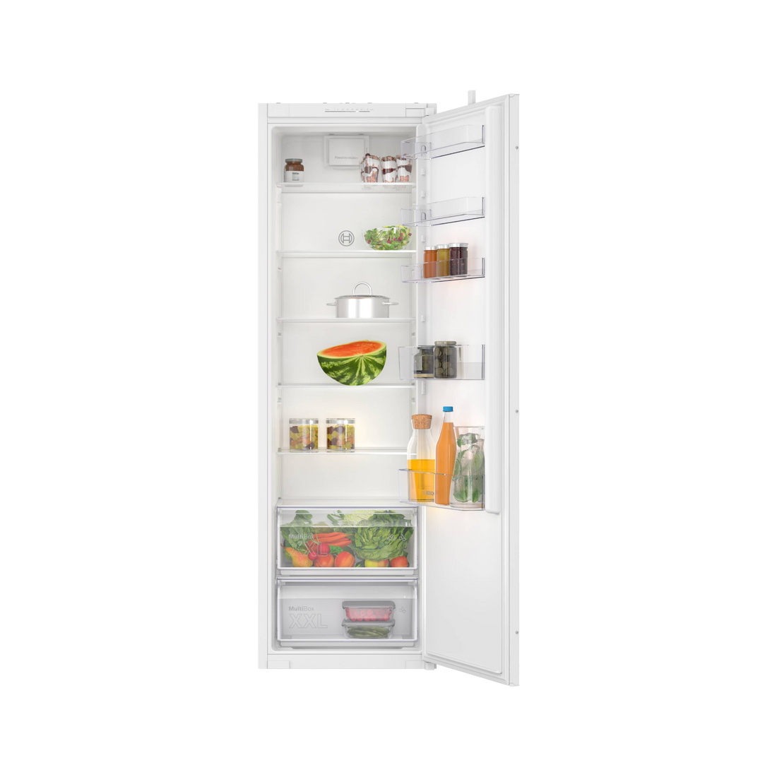 Réfrigérateur Encastrable 310 L Reconditionné BOSCH KIR81NSE0 : vue de face