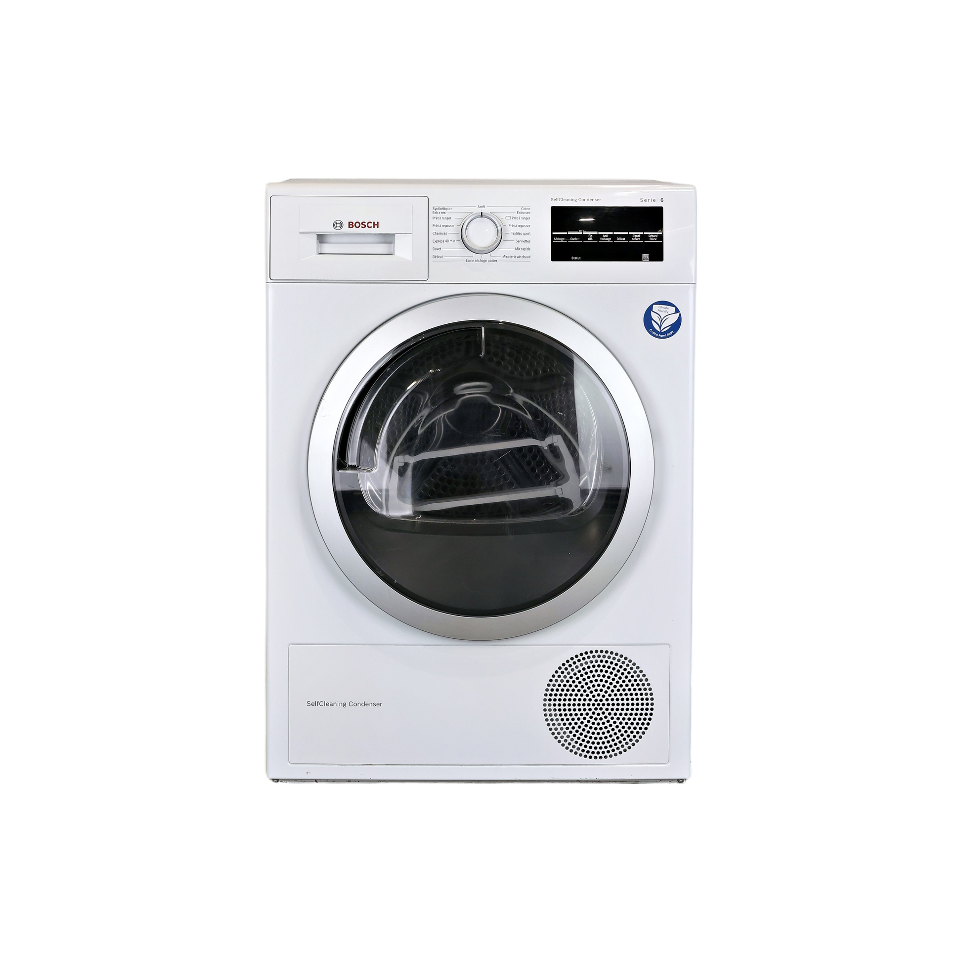 Seche-Linge Pompe À Chaleur 9 kg Reconditionné BOSCH WTW87499FF : vue de face
