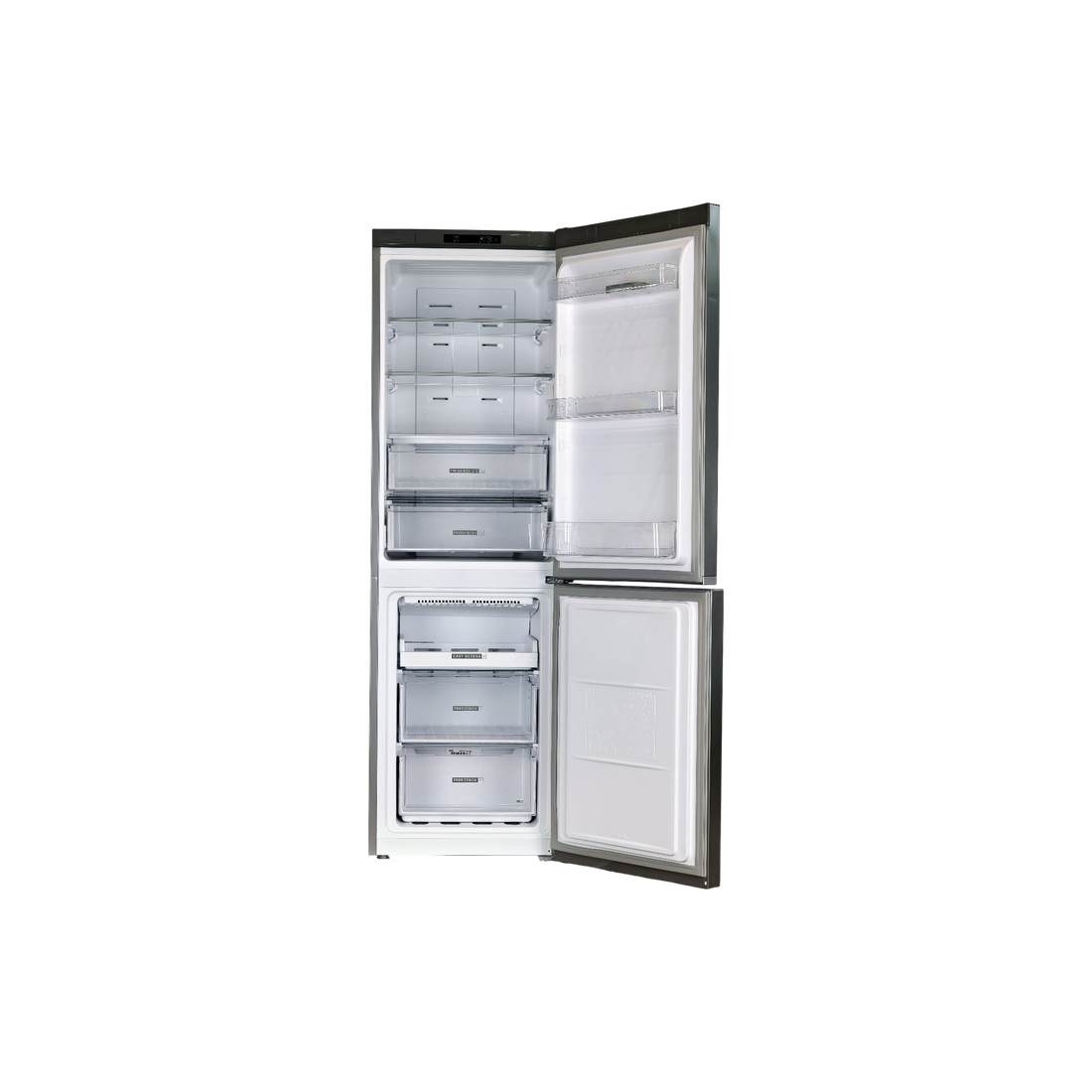 Réfrigérateur Avec Congélateur 338 L Reconditionné WHIRLPOOL W7811IOX : vue de l'intérieur