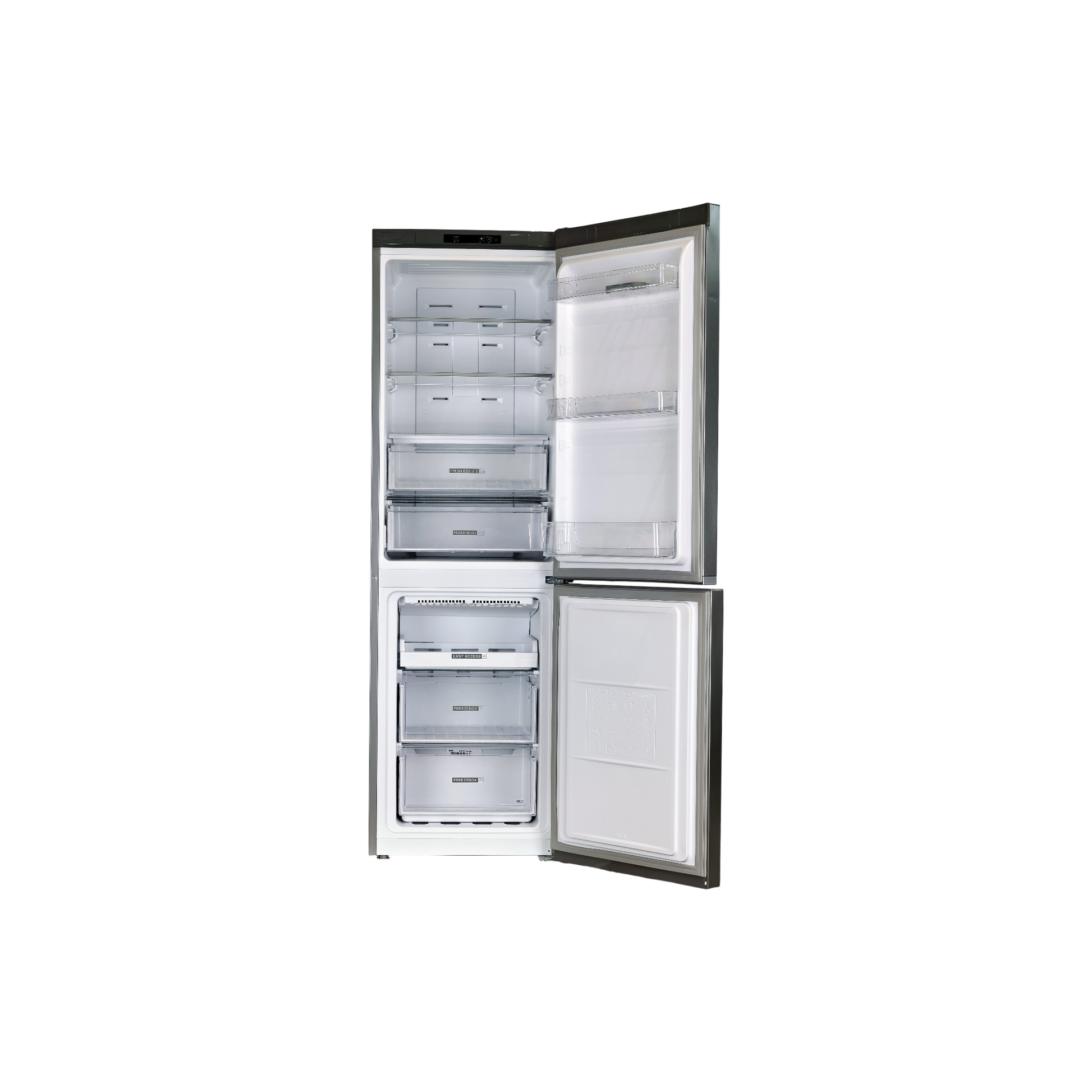 Réfrigérateur Avec Congélateur 338 L Reconditionné WHIRLPOOL W7811IOX : vue de l'intérieur