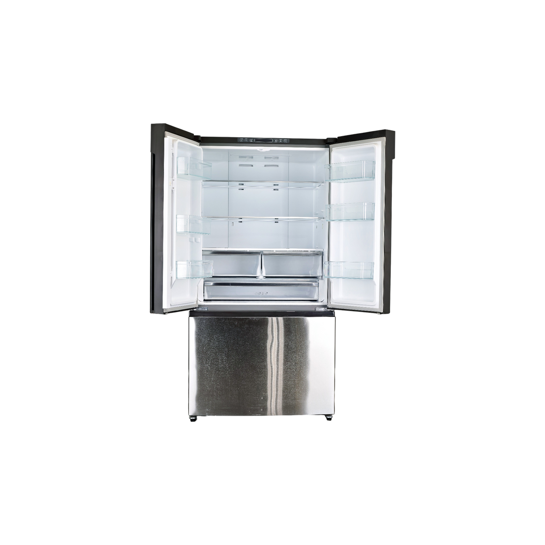 Réfrigérateur Multi-Portes 596 L Reconditionné HISENSE RF750N4ISF : vue de l'intérieur