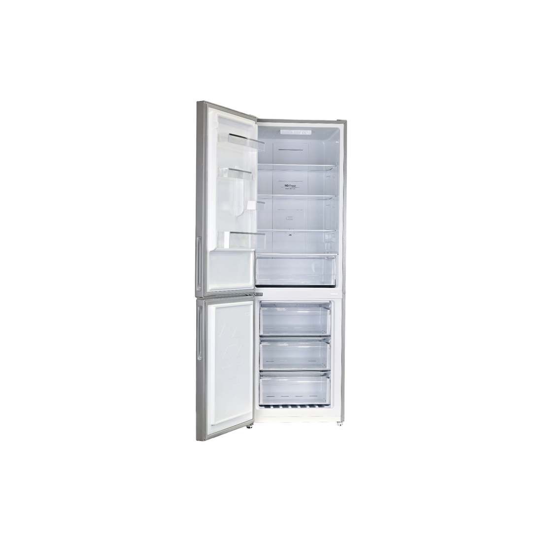 Réfrigérateur Avec Congélateur 317 L Reconditionné HAIER HBM686SNF : vue de l'intérieur