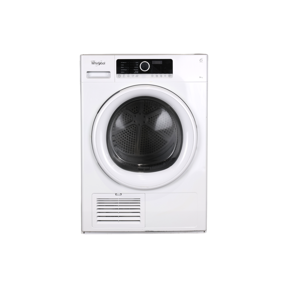 Seche-Linge Condensation 9 kg Reconditionné WHIRLPOOL DSCX 90113 : vue de face