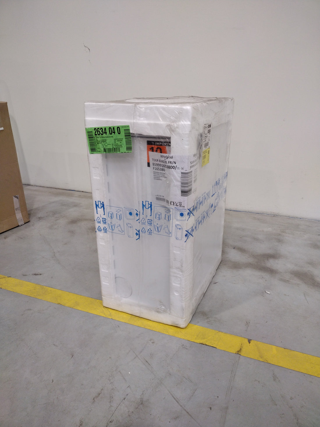 Lave-Linge Top 6 kg Reconditionné WHIRLPOOL TDLR62422LFR/N : détails