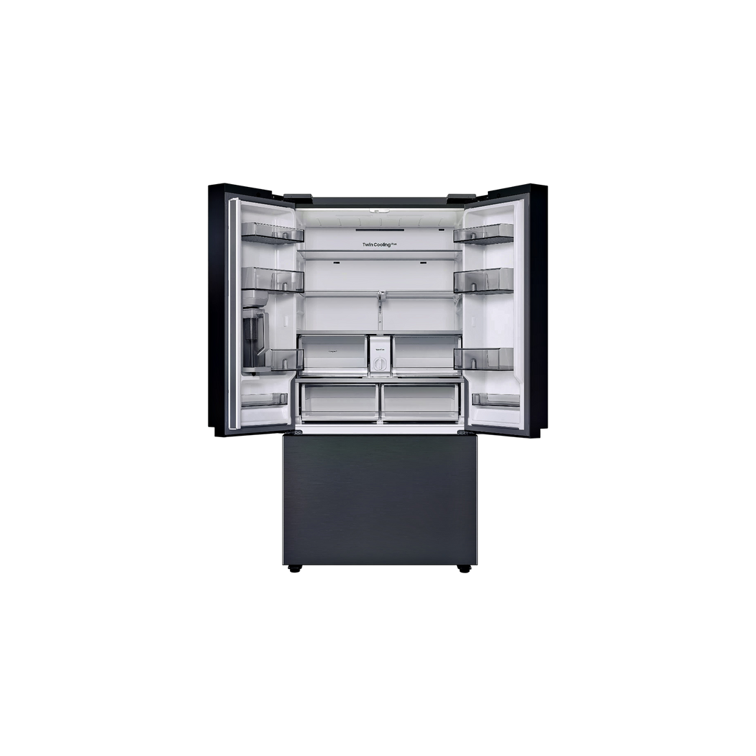 Réfrigérateur Multi-Portes 674 L Reconditionné SAMSUNG RF24BB620ES9 : vue de l'intérieur