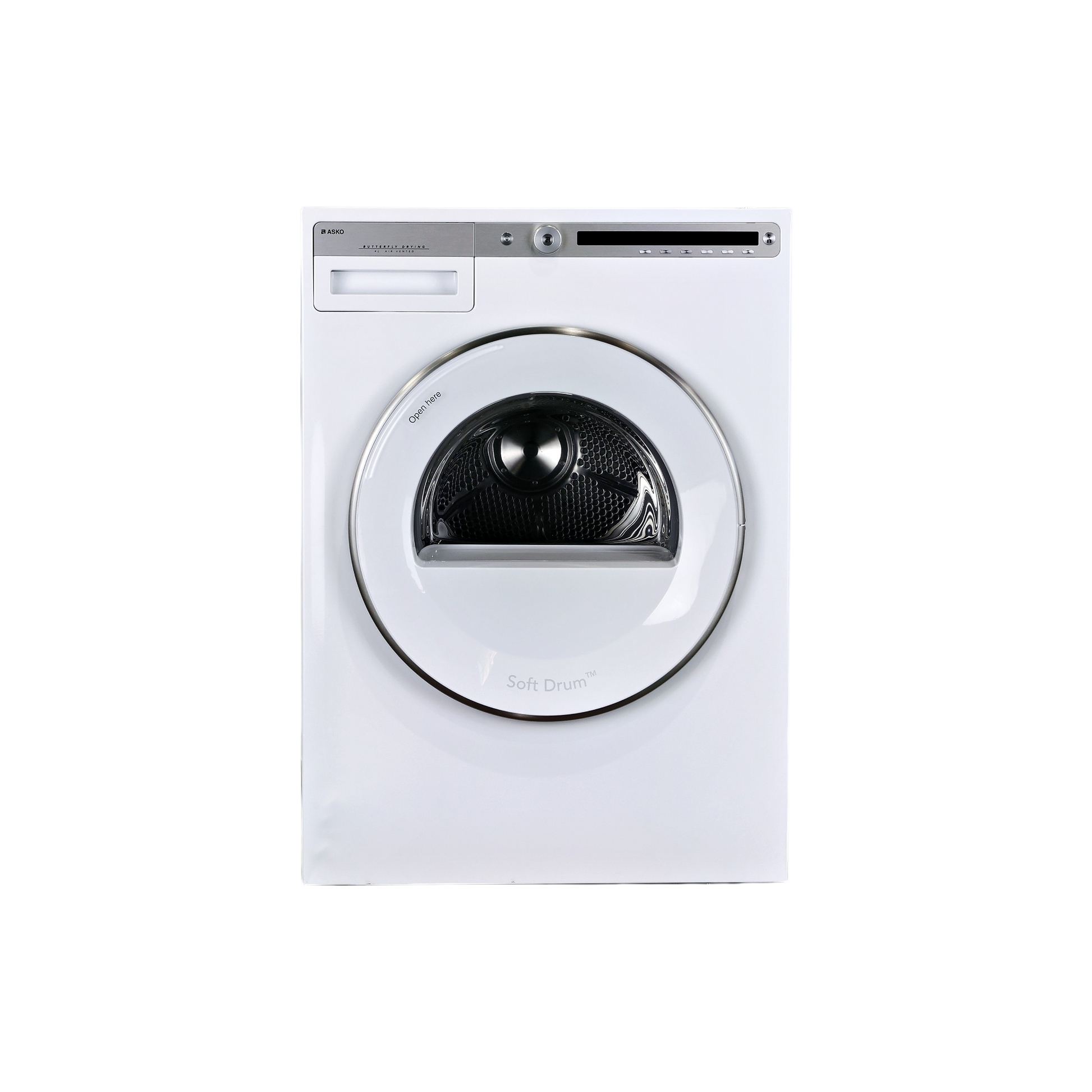 Seche-Linge Evacuation 11 kg Reconditionné ASKO T411VD.W : vue de face