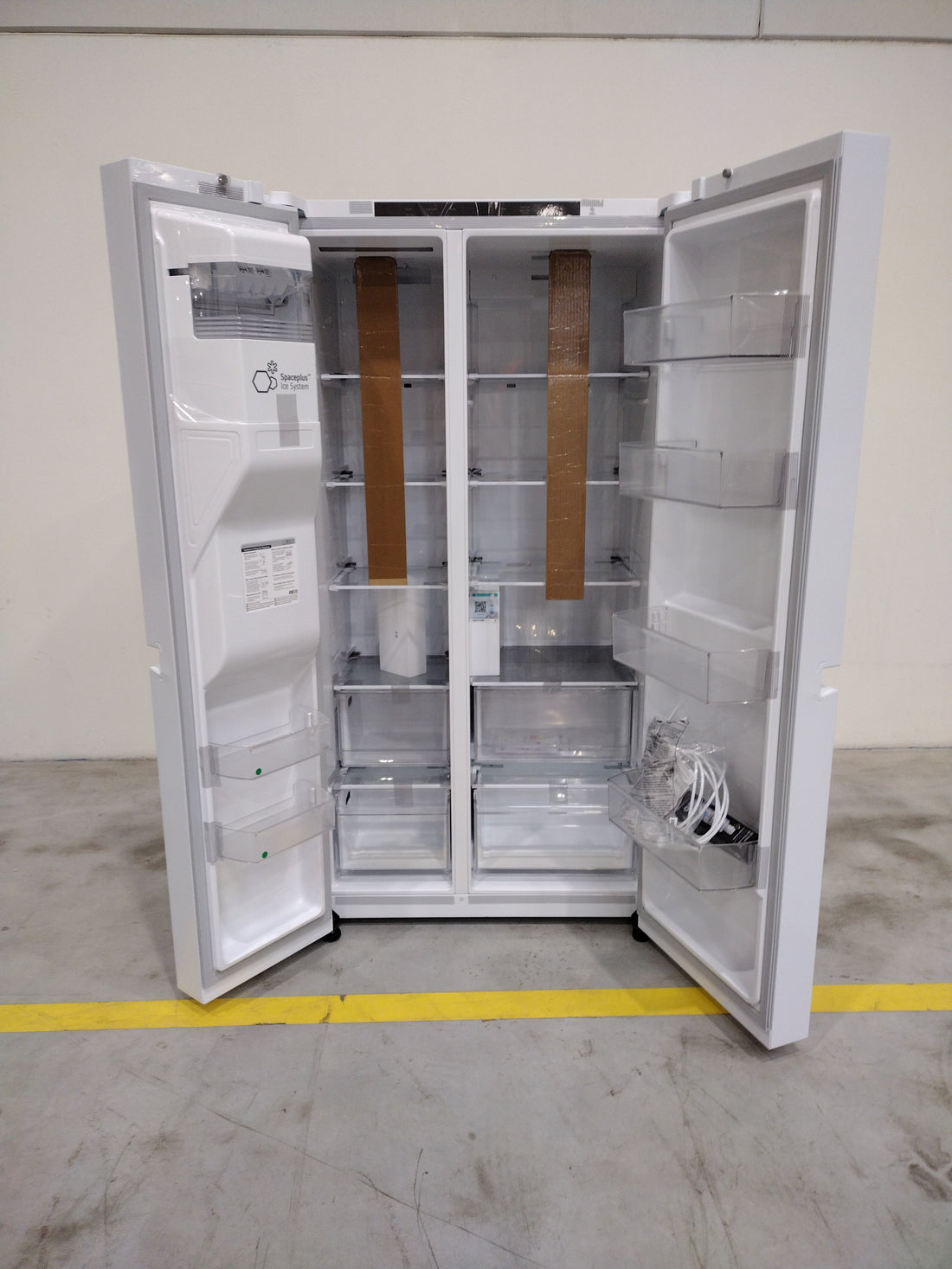 Réfrigérateur Américain 638 L Reconditionné LG GSLC40SWPE : vue de face