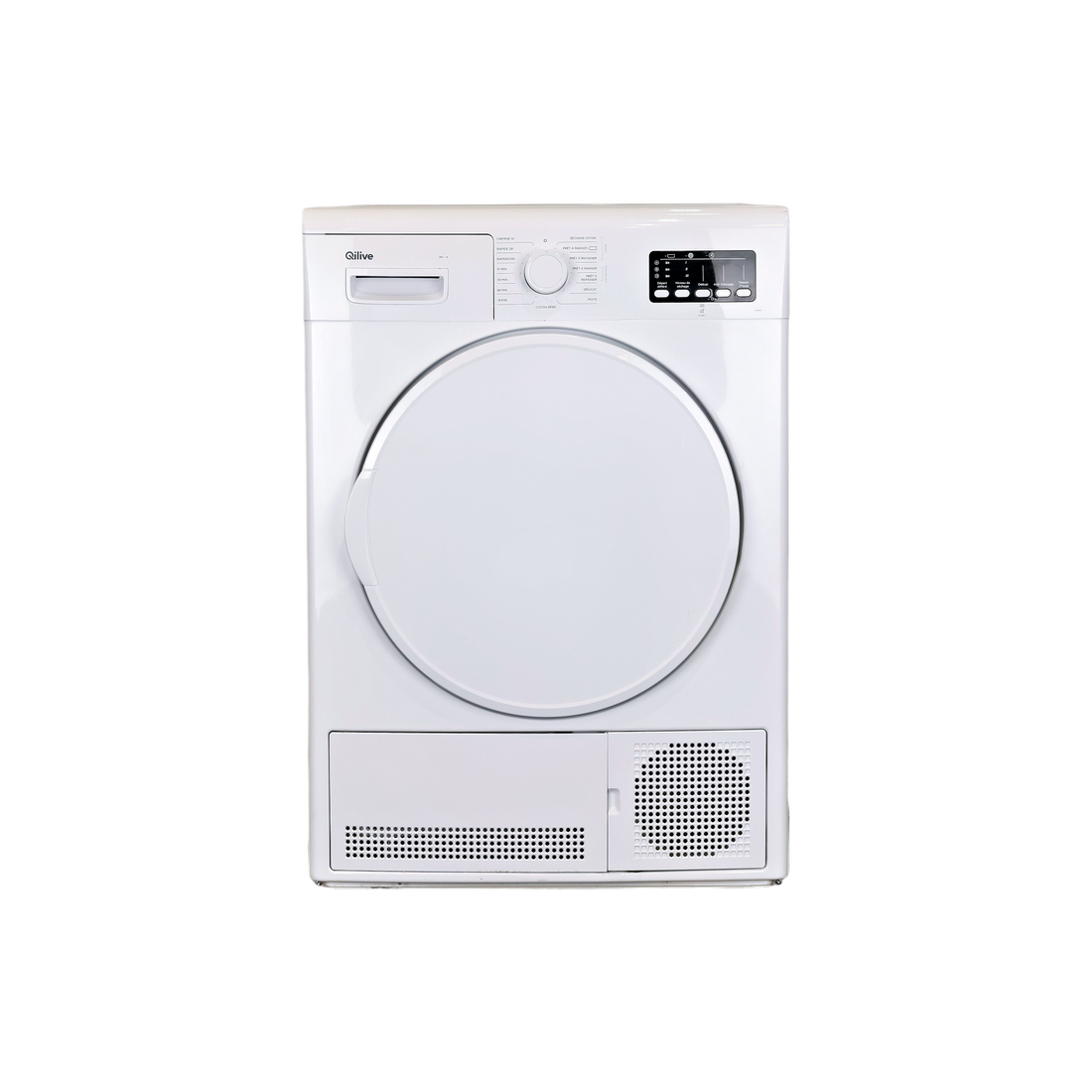 Seche-Linge Condensation 8 kg Reconditionné QILIVE Q.6929 : vue de face