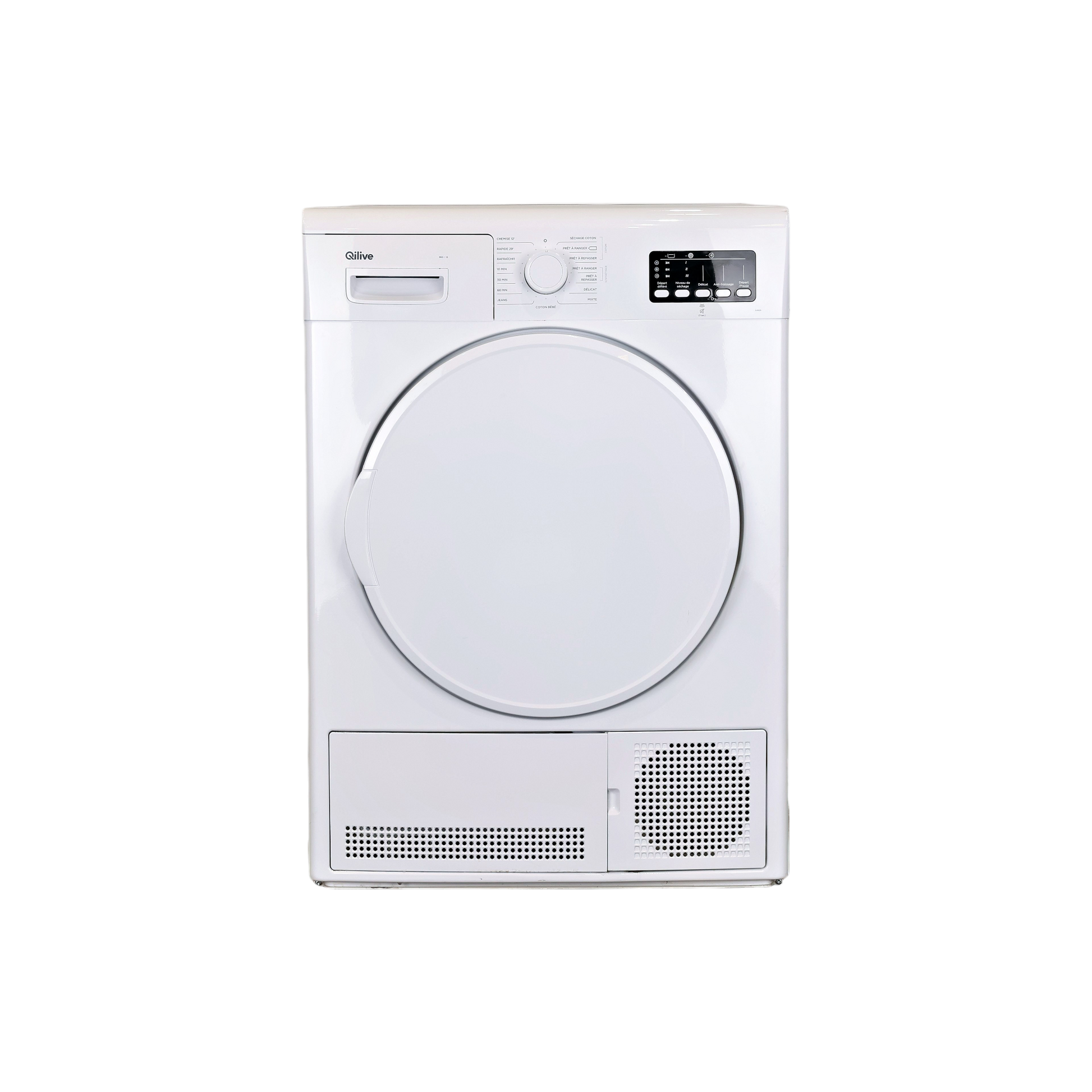 Seche-Linge Condensation 8 kg Reconditionné QILIVE Q.6929 : vue de face