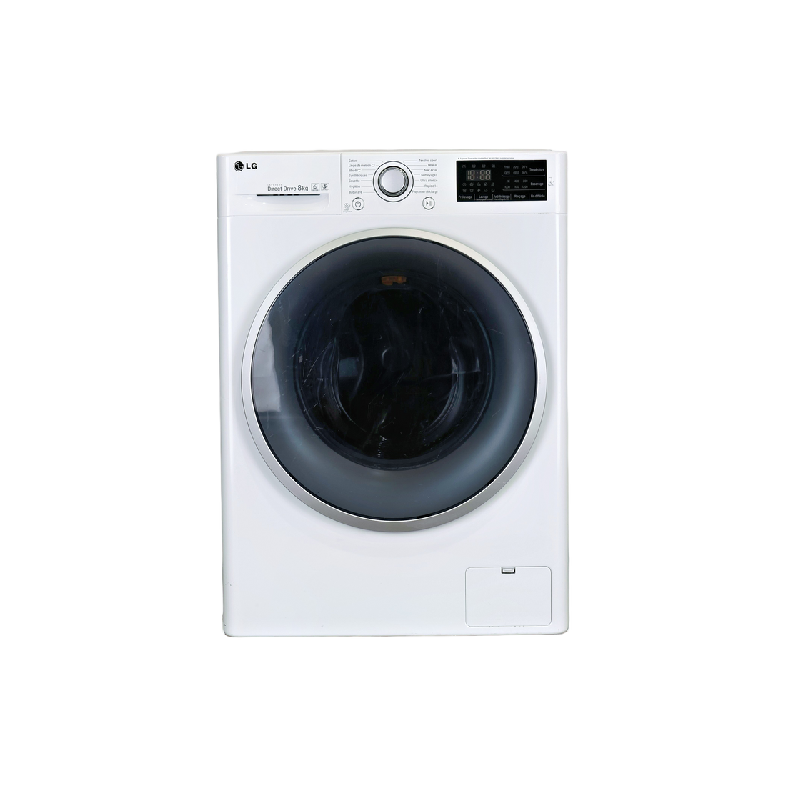 Lave-Linge Hublot 8 kg Reconditionné LG F82841WH : vue de face