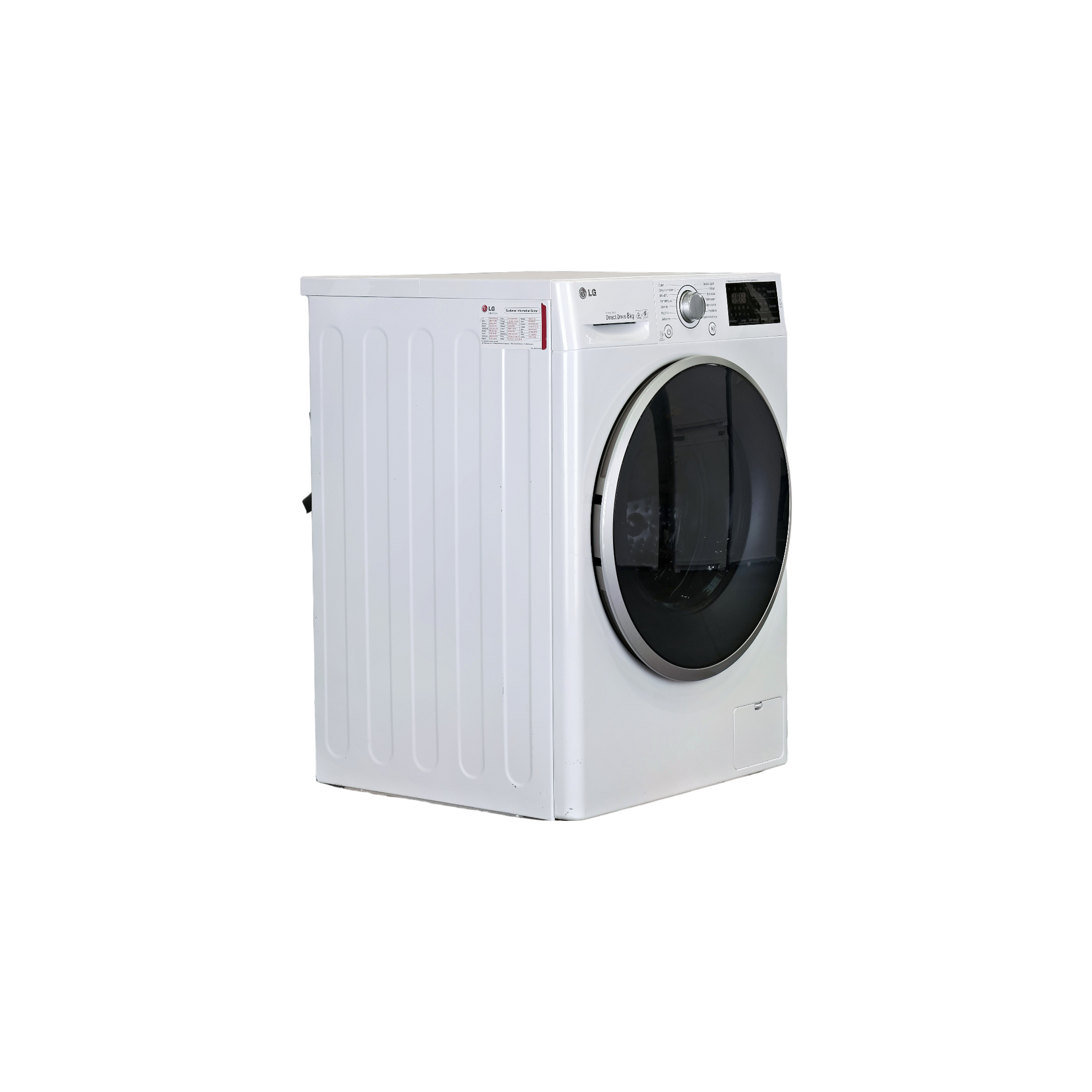 Lave-Linge Hublot 8 kg Reconditionné LG F82841WH : vue du côté droit