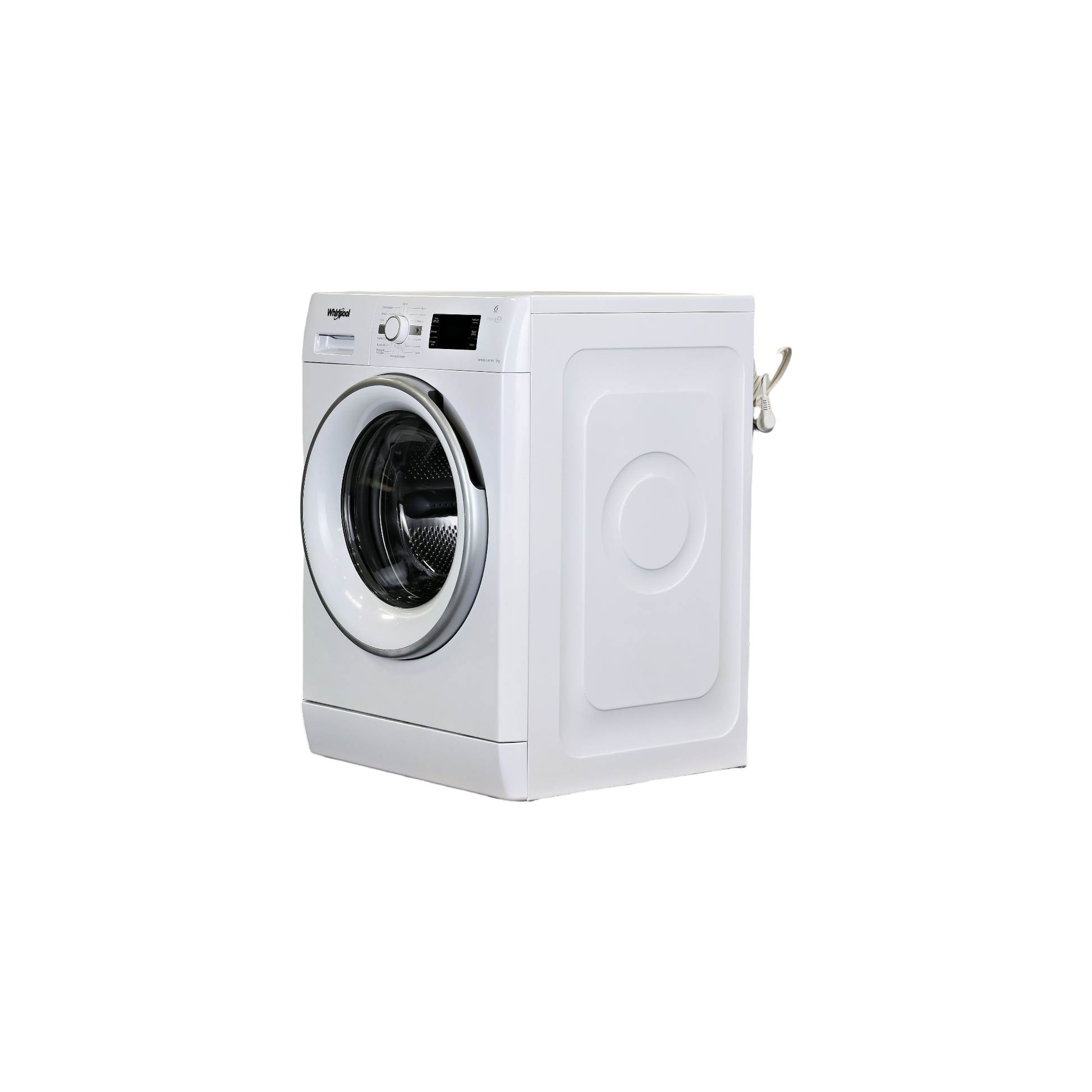 Lave-Linge Hublot 9 kg Reconditionné WHIRLPOOL FWG91484WSFR : vue du côté gauche