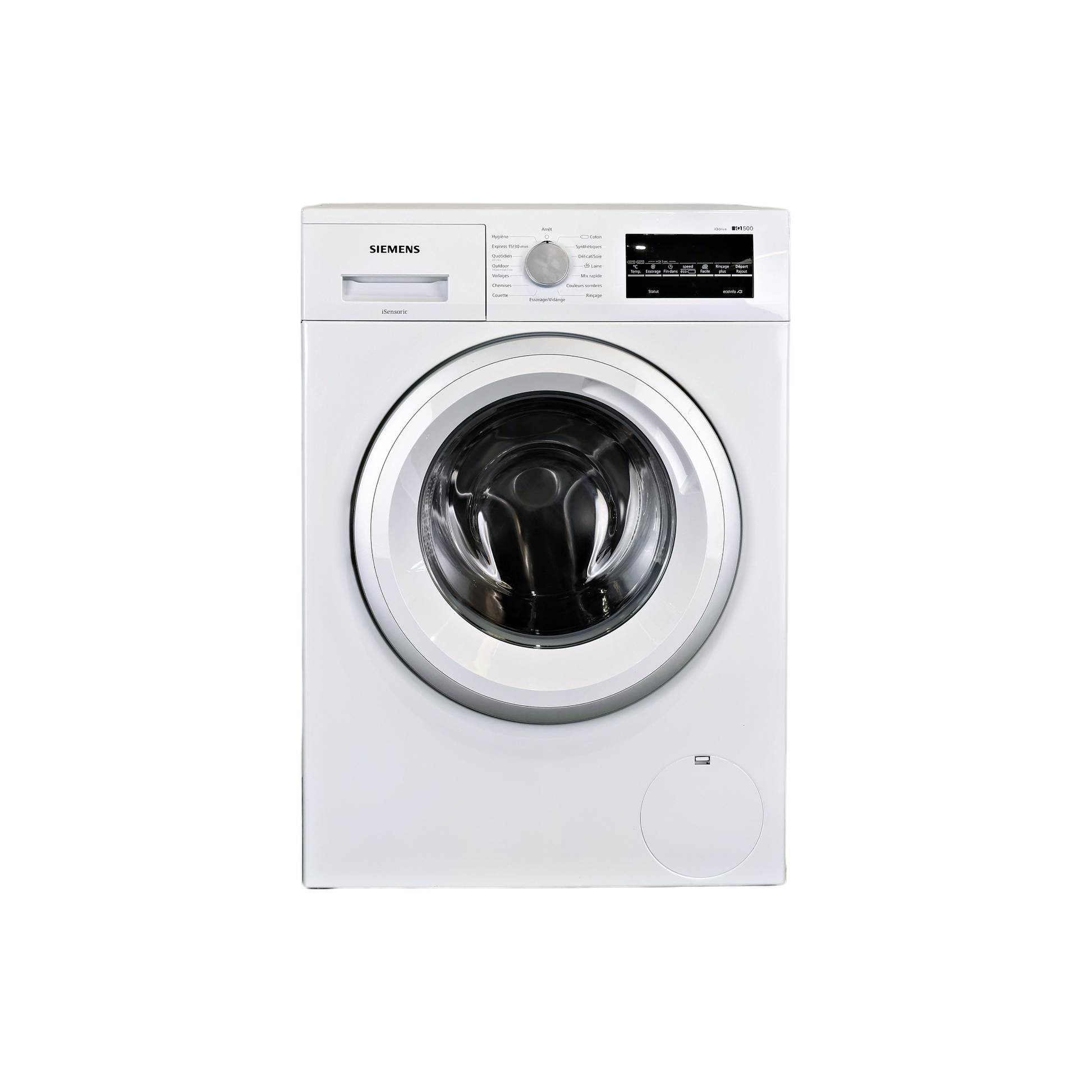 Lave-Linge Hublot 9 kg Reconditionné SIEMENS WM14T419FF : vue de face