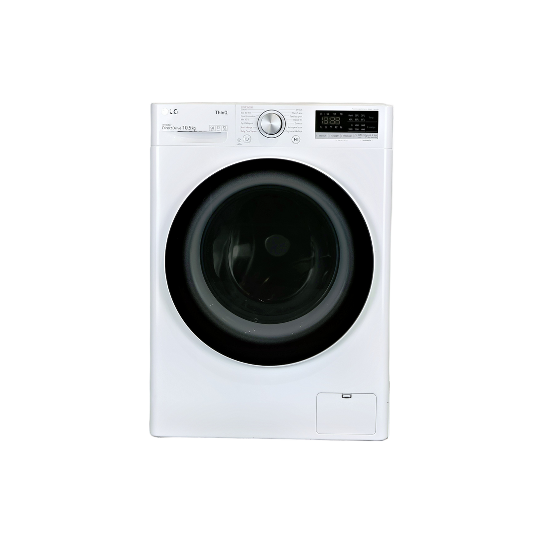 Lave-Linge Hublot 10.5 kg Reconditionné LG F14V40WHS : vue de face