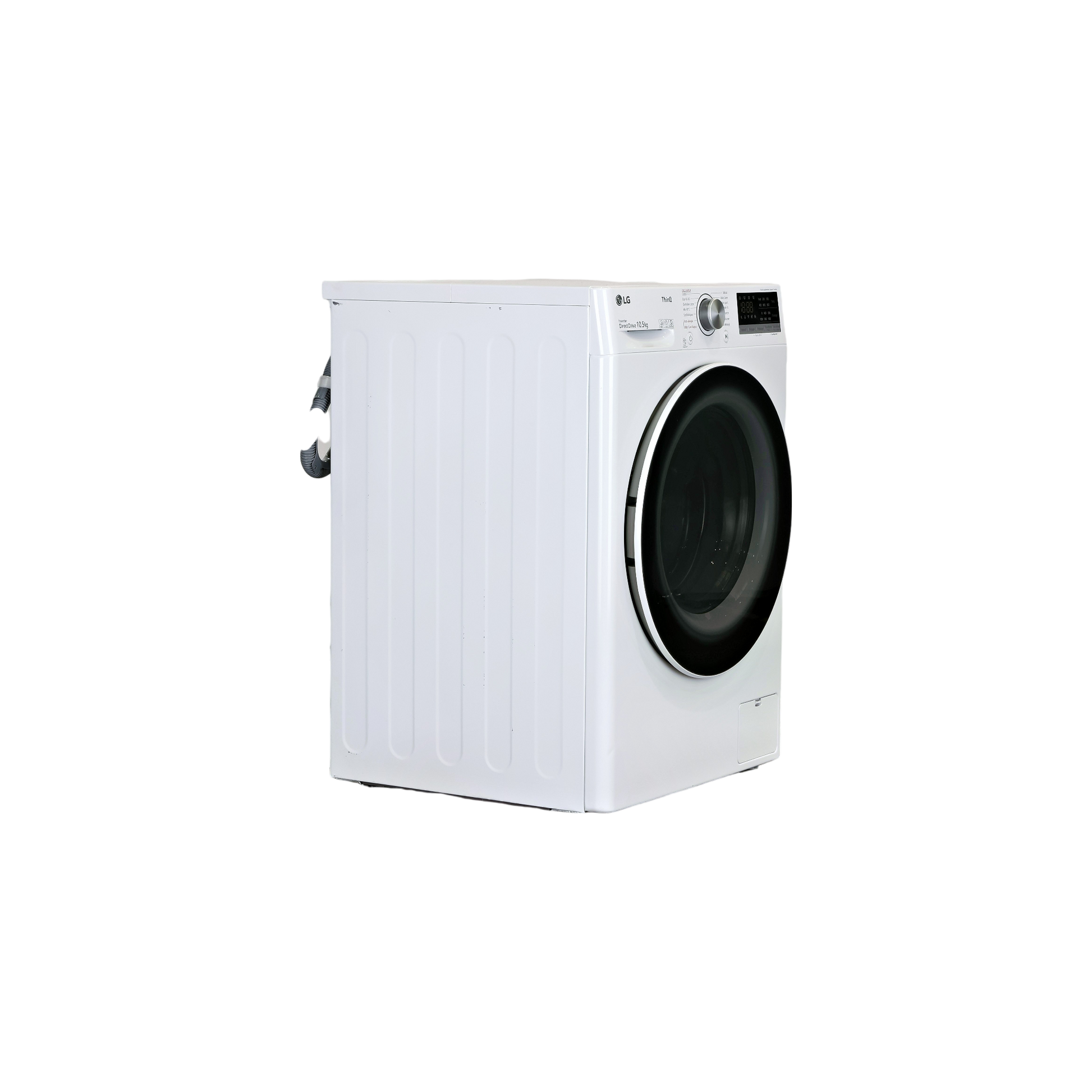 Lave-Linge Hublot 10.5 kg Reconditionné LG F14V40WHS : vue du côté droit
