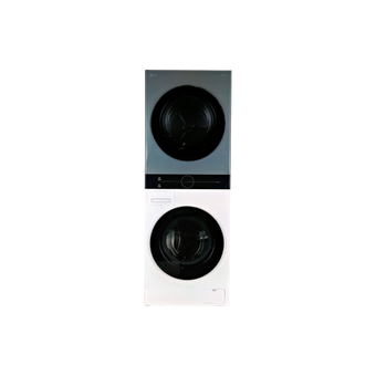 Lave-Linge Sechant 12 kg Reconditionné LG F214WT8GRBE WASHTOWER : vue de face