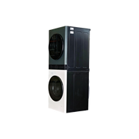 Lave-Linge Sechant 12 kg Reconditionné LG F214WT8GRBE WASHTOWER : vue du côté gauche