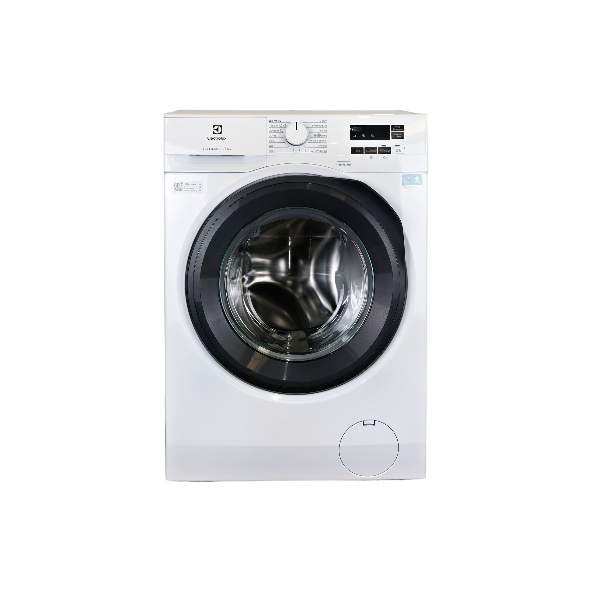 Lave-Linge Hublot 9 kg Reconditionné ELECTROLUX EWFI6194O2DA : vue de face
