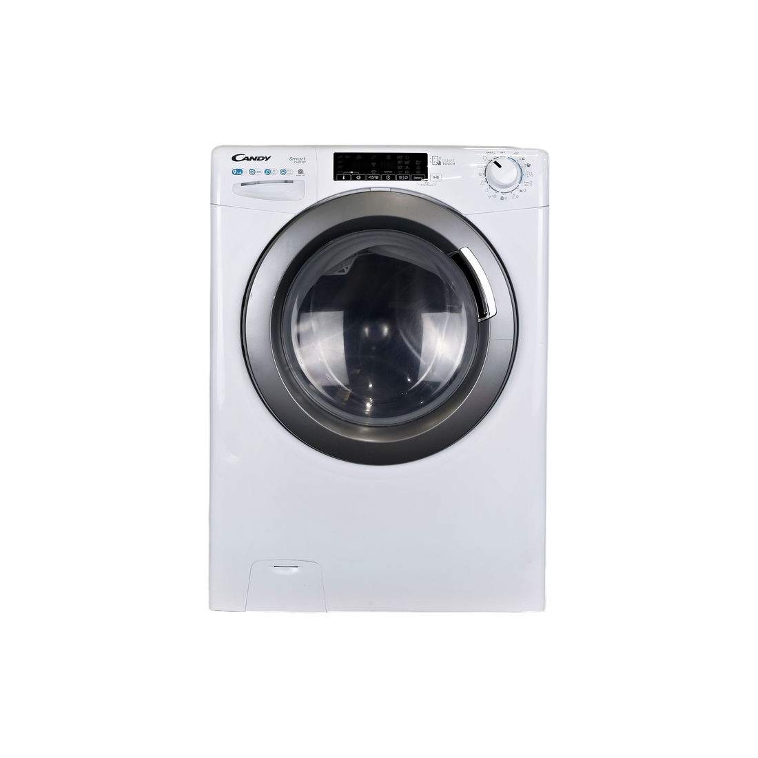 Lave-Linge Sechant 8 kg Reconditionné CANDY CSWS4852DWB4-47 : vue de face