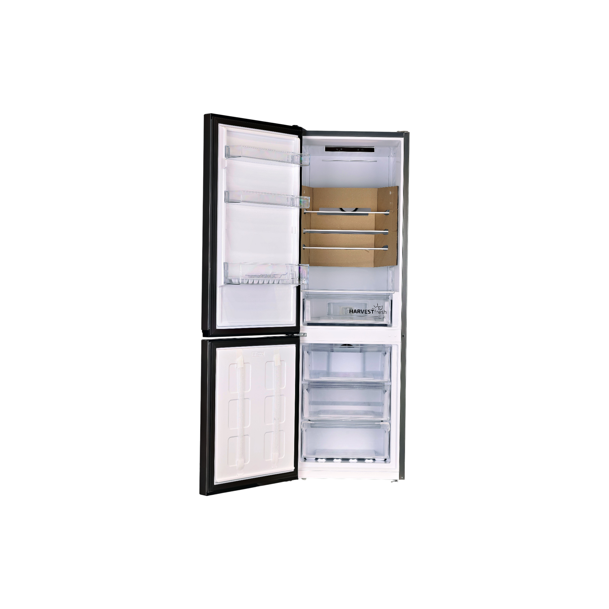 Réfrigérateur Avec Congélateur 301 L Reconditionné BEKO B5RCNA346HG : vue de l'intérieur