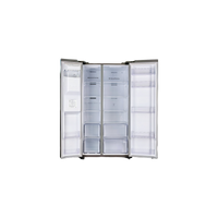 Réfrigérateur Américain 635 L Reconditionné SAMSUNG RS65R5401M9 : vue de l'intérieur