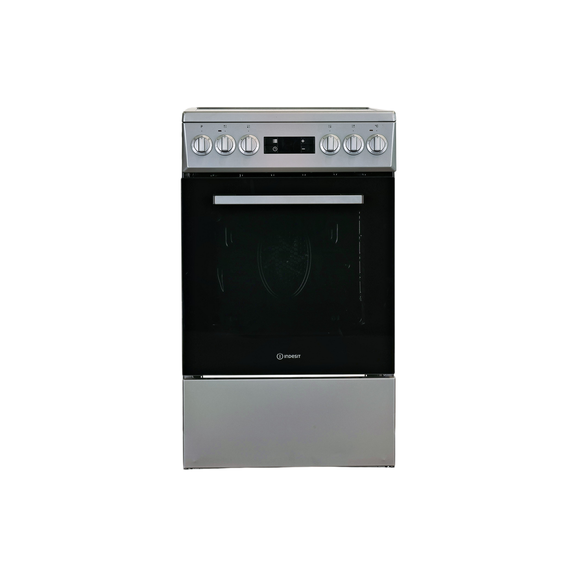 Cuisinière Vitrocéramique 60 L Reconditionné INDESIT I5V5LCS : vue de face