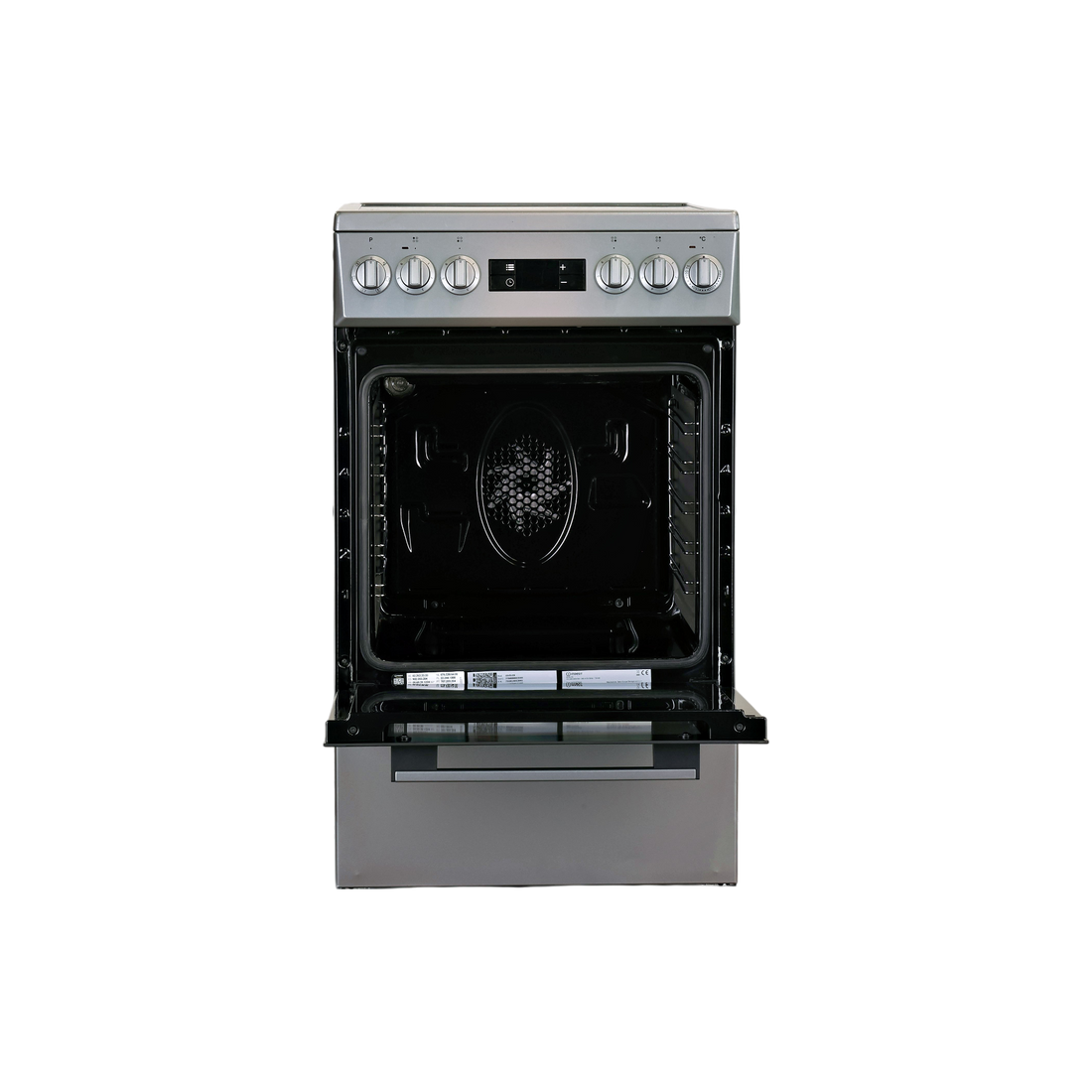 Cuisinière Vitrocéramique 60 L Reconditionné INDESIT I5V5LCS : vue de l'intérieur