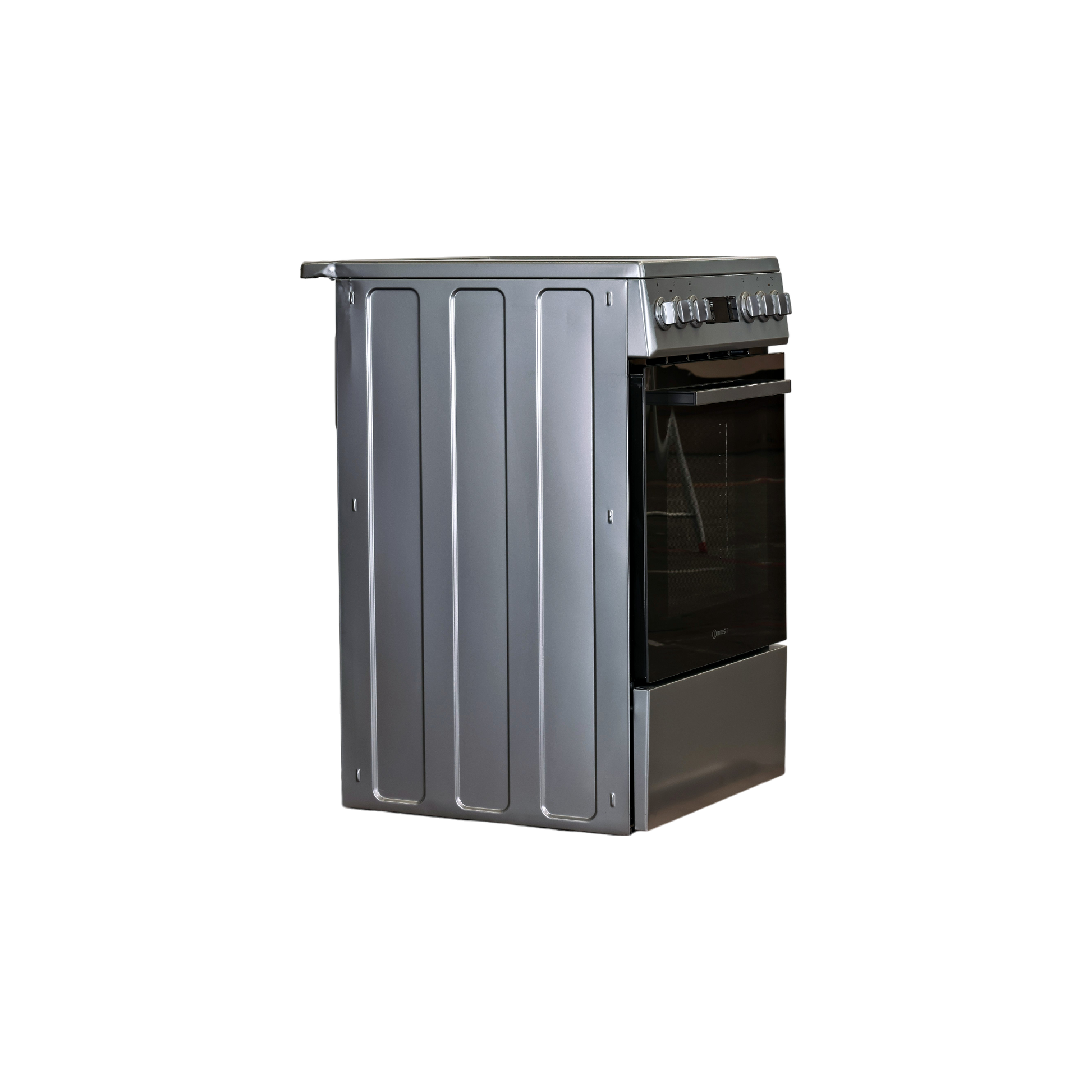 Cuisinière Vitrocéramique 60 L Reconditionné INDESIT I5V5LCS : vue du côté droit