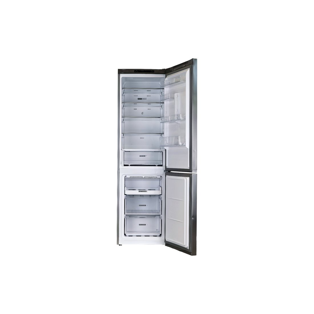 Réfrigérateur Avec Congélateur 367 L Reconditionné WHIRLPOOL W7X93AOX1 : vue de l'intérieur