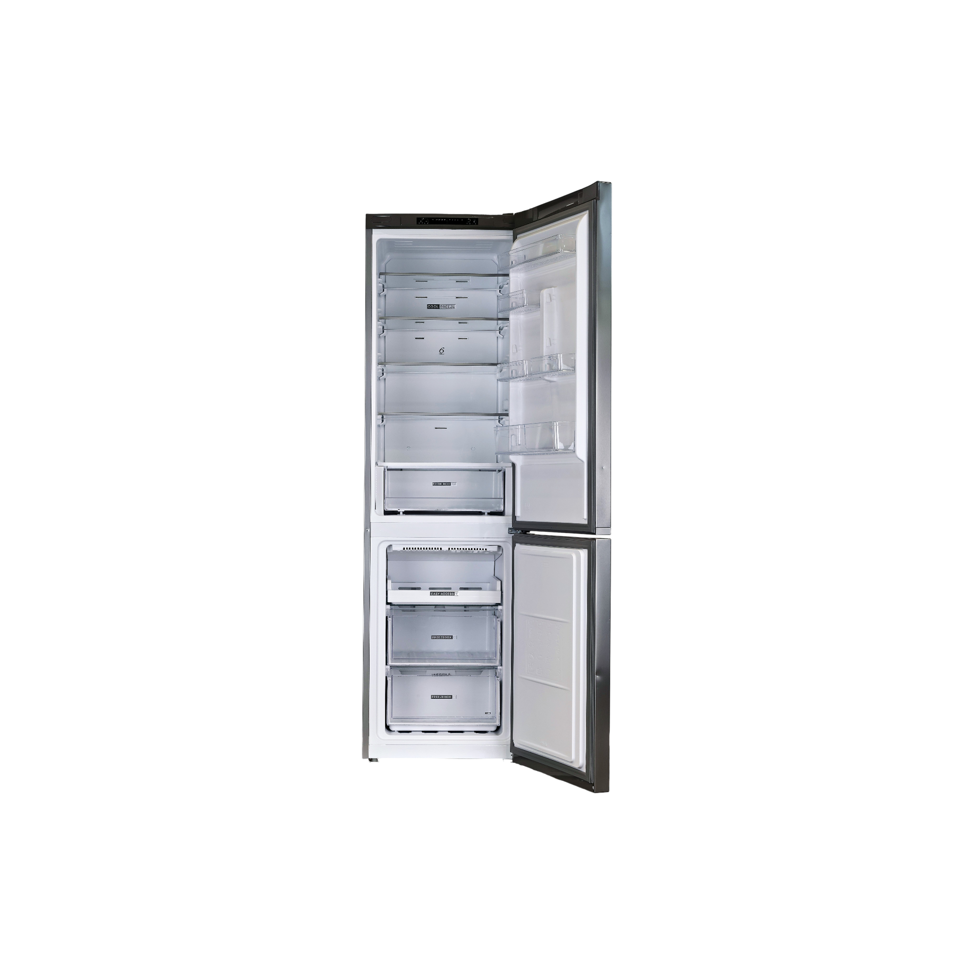 Réfrigérateur Avec Congélateur 367 L Reconditionné WHIRLPOOL W7X93AOX1 : vue de l'intérieur
