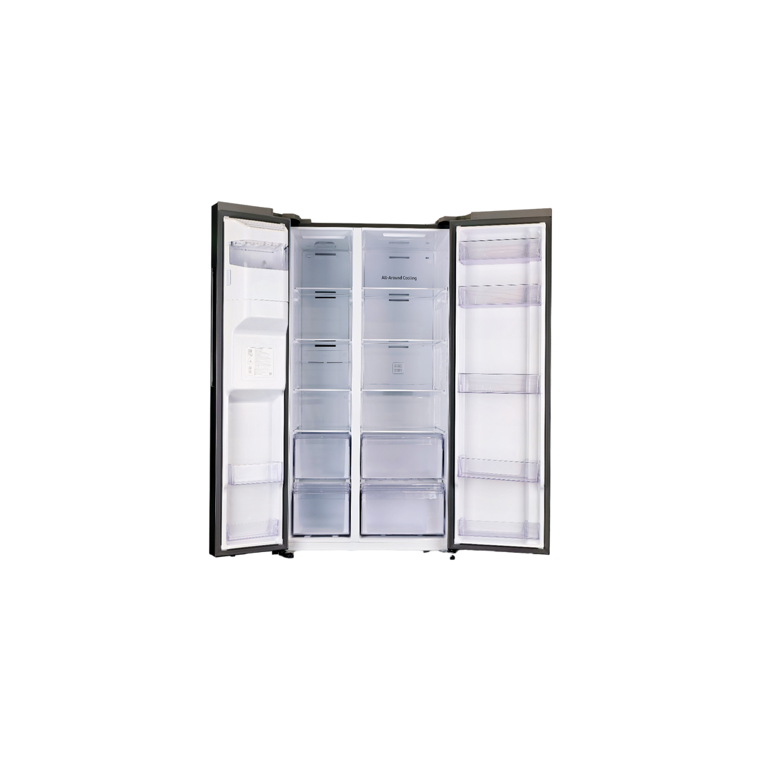 Réfrigérateur Américain 635 L Reconditionné SAMSUNG RS65DG5403S9 : vue de l'intérieur