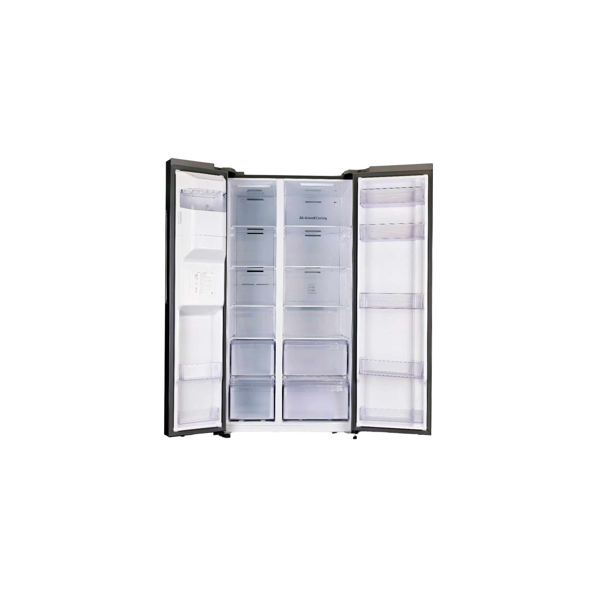 Réfrigérateur Américain 635 L Reconditionné SAMSUNG RS65DG5403S9 : vue de l'intérieur