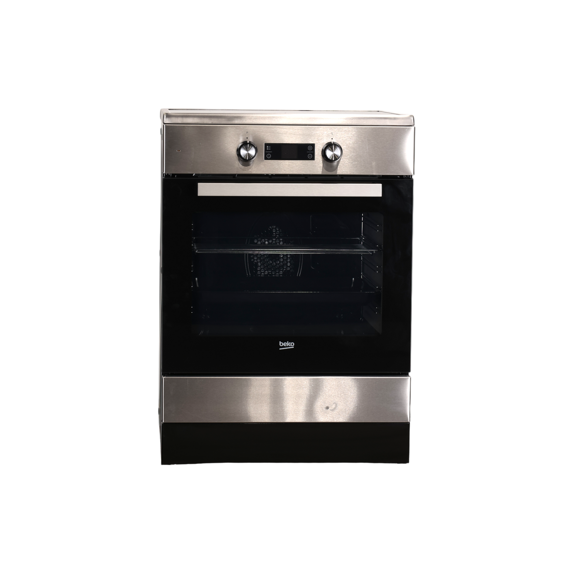 Cuisinière À Induction  Reconditionné BEKO FSE68302MXC : vue de face