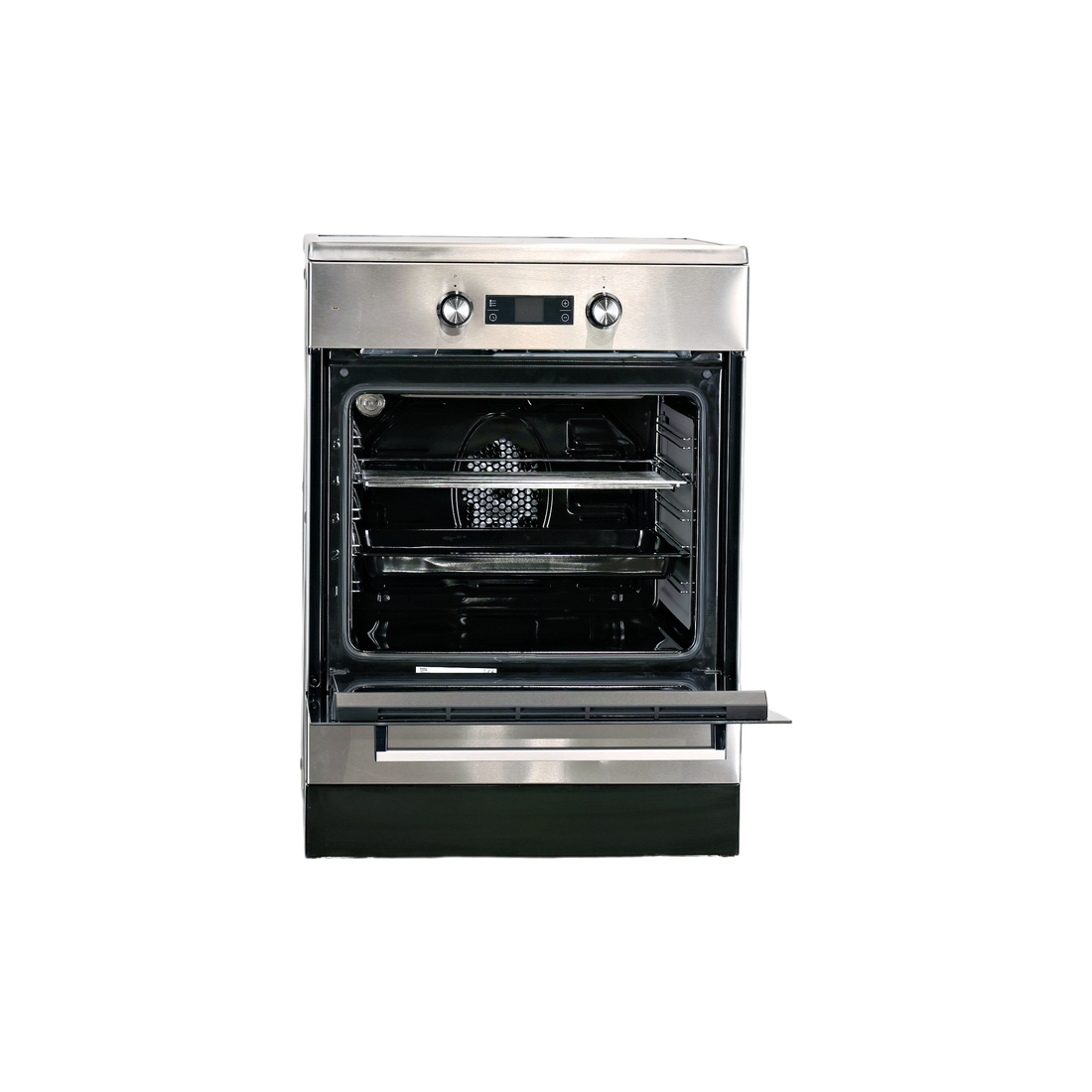 Cuisinière À Induction  Reconditionné BEKO FSE68302MXC : vue de l'intérieur
