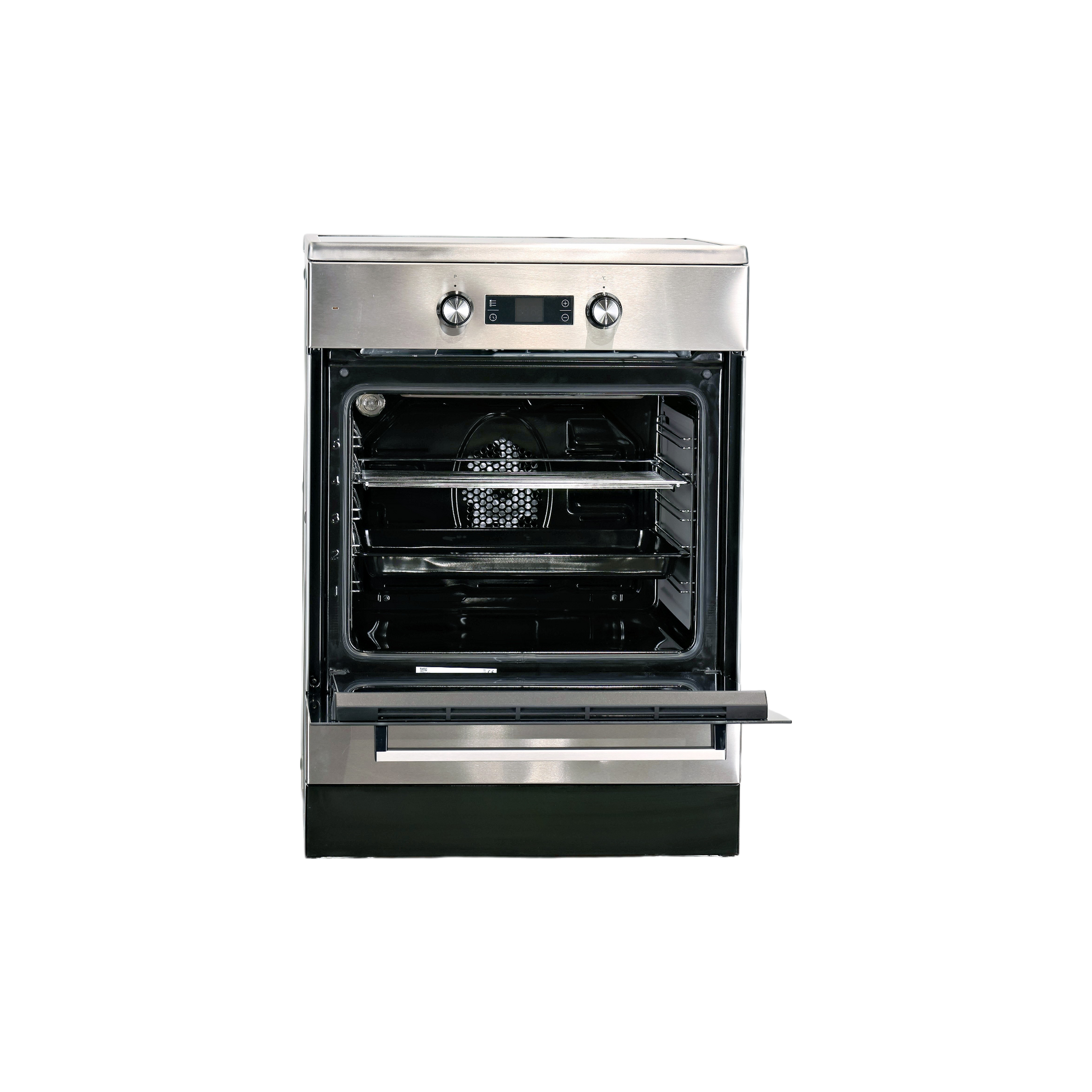 Cuisinière À Induction  Reconditionné BEKO FSE68302MXC : vue de l'intérieur