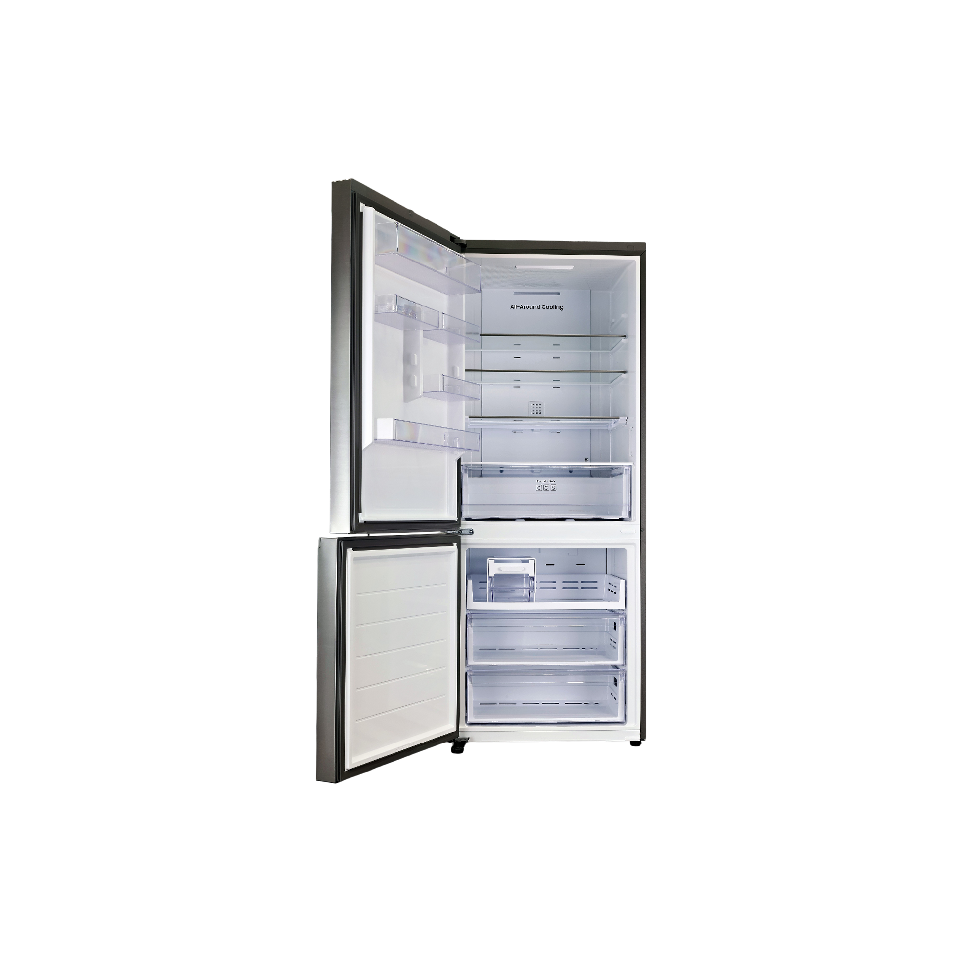 Réfrigérateur Avec Congélateur 508 L Reconditionné SAMSUNG RB50DG601ES9 : vue de l'intérieur