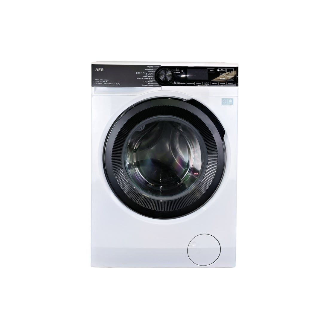 Lave-Linge Sechant 11 kg Reconditionné AEG LWR73A1176V : vue de face