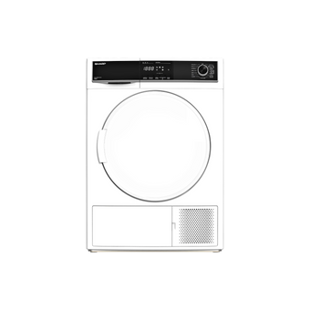 Seche-Linge Pompe À Chaleur 10 kg Reconditionné SHARP KD-HHB0S7PW21 : vue de face