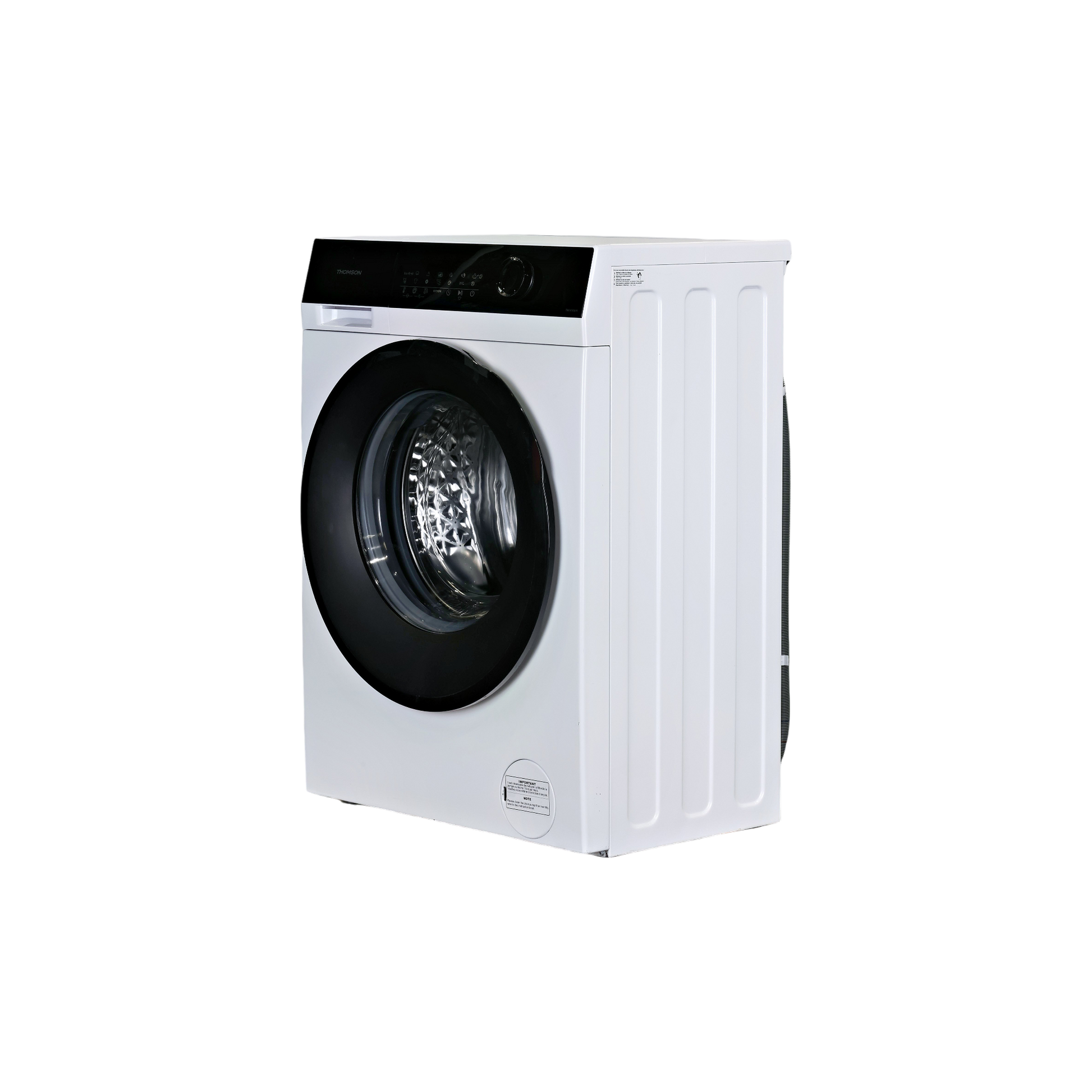 Lave-Linge Hublot 7 kg Reconditionné THOMSON TW147AWH : vue du côté gauche