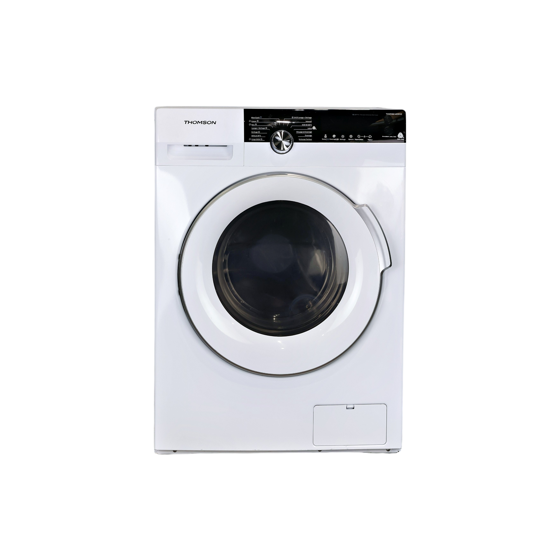 Lave-Linge Sechant 8 kg Reconditionné THOMSON THWD86140WH2 : vue de face