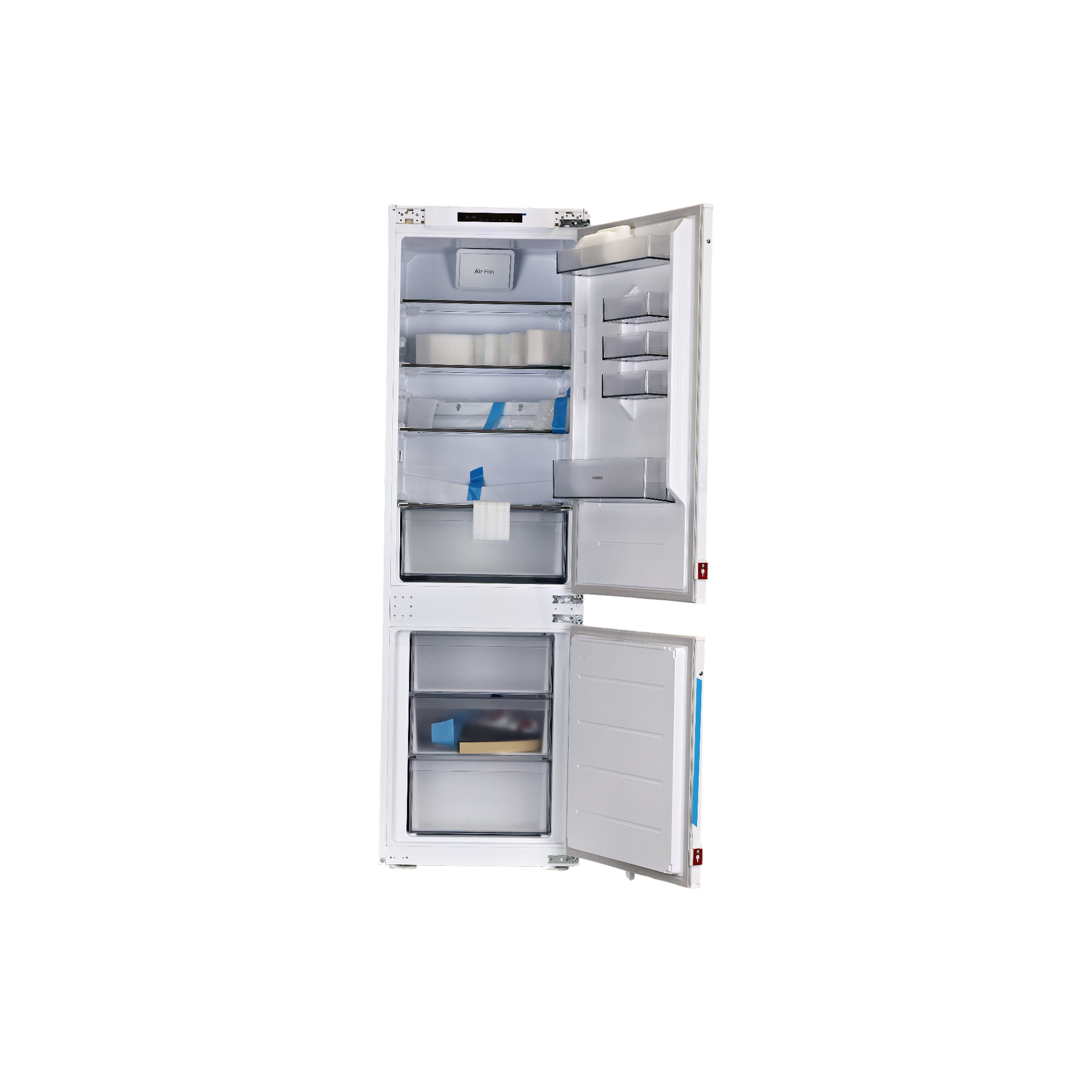 Réfrigérateur Encastrable 268 L Reconditionné ROSIERES RNBQL3518EV : vue de l'intérieur