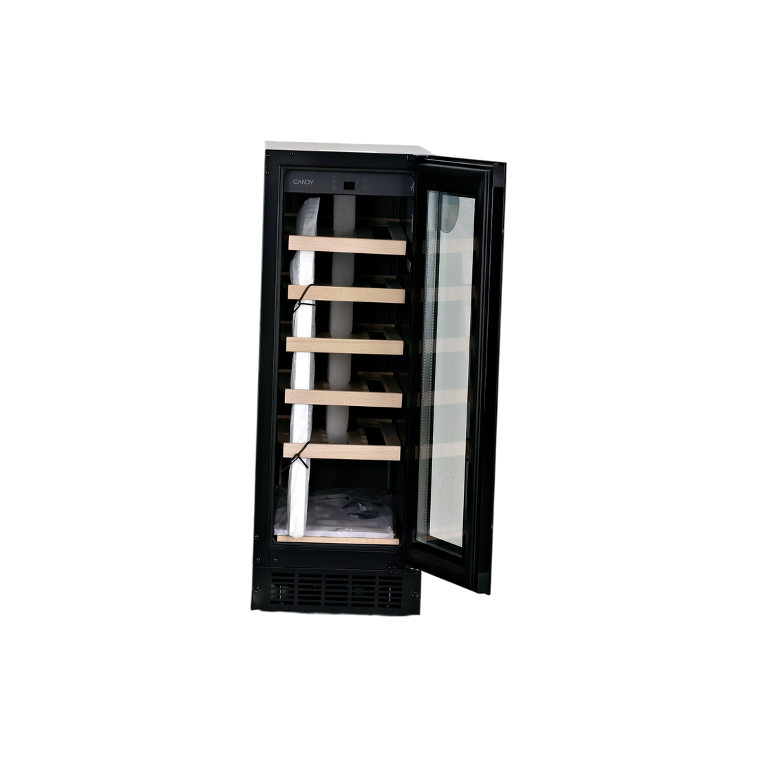 Cave À Vin Encastrable 20 Bouteilles Reconditionné CANDY CCVB 30/1 : vue de l'intérieur