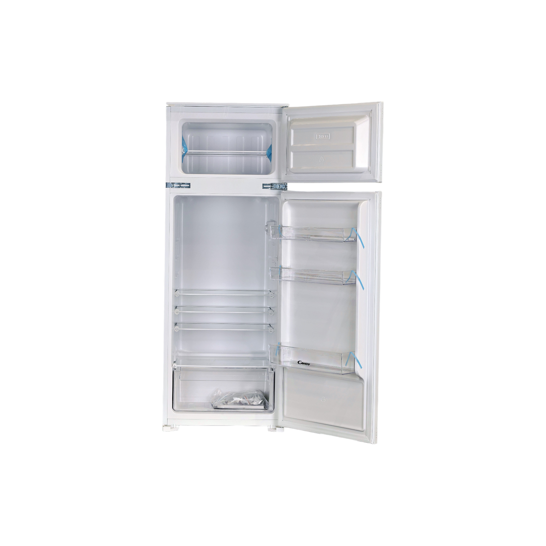 Réfrigérateur Encastrable 205 L Reconditionné CANDY CFBD 2450/2EH : vue de l'intérieur