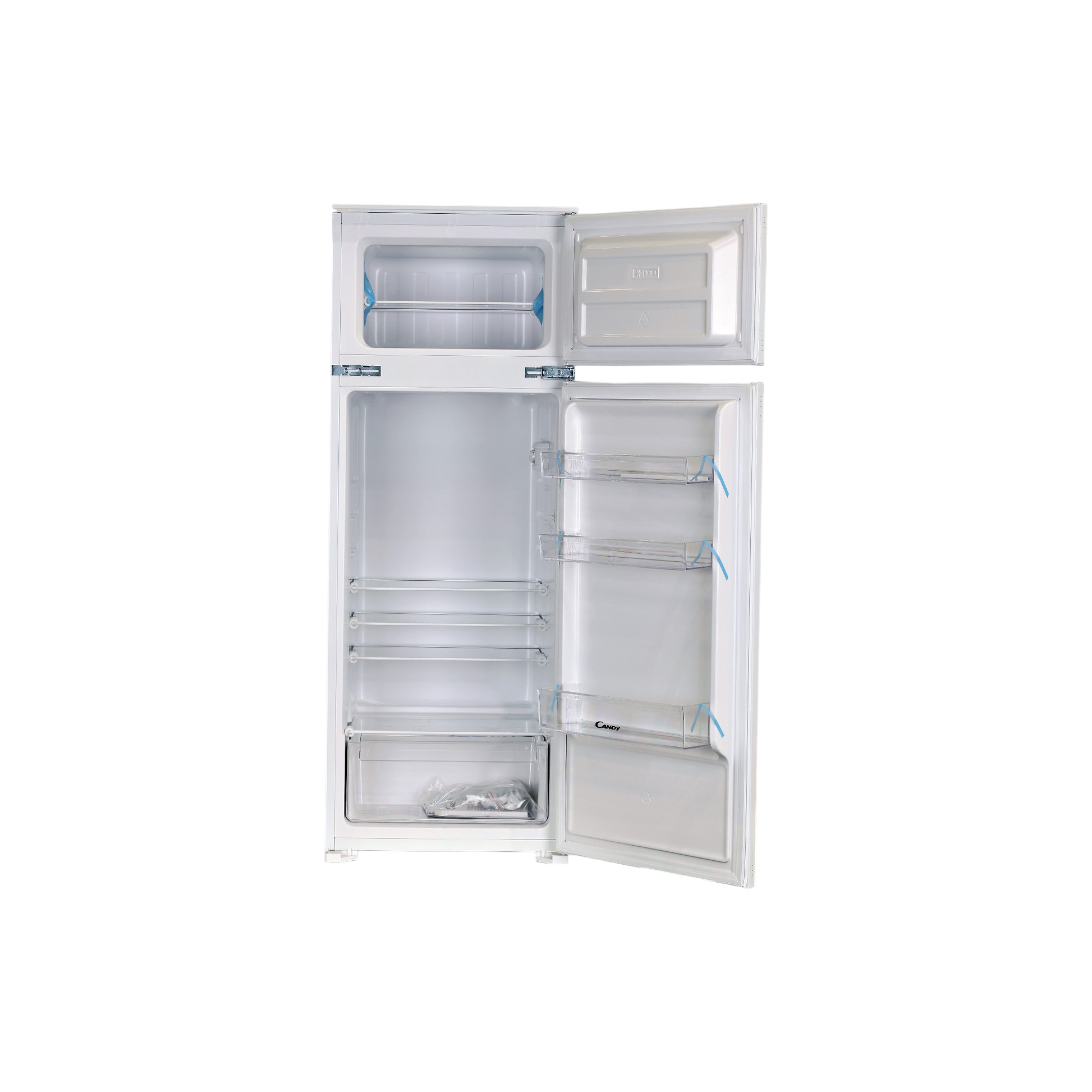 Réfrigérateur Encastrable 205 L Reconditionné CANDY CFBD 2450/2EH : vue de l'intérieur