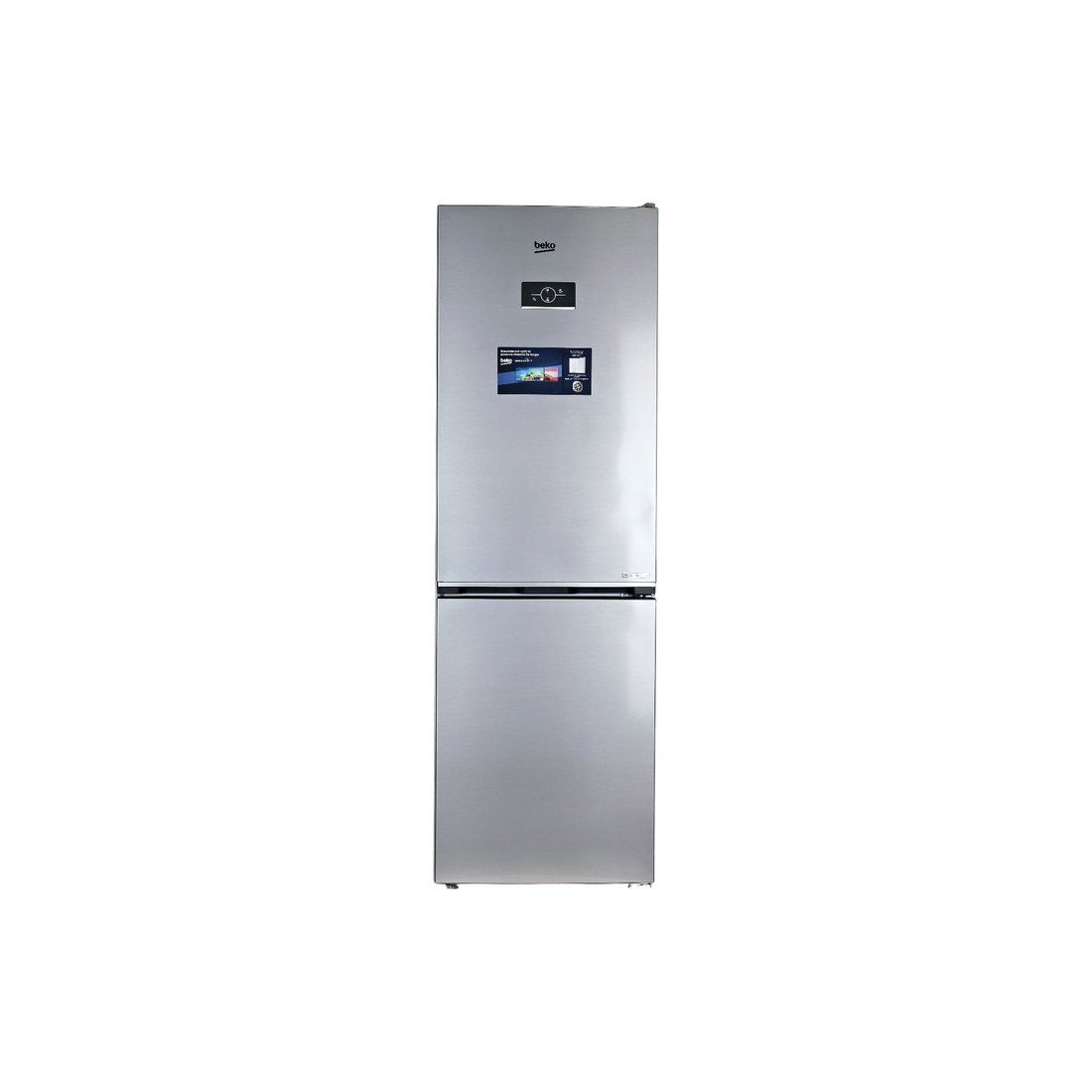 Réfrigérateur Avec Congélateur 316 L Reconditionné BEKO B5RCNE366HXB1 : vue de face