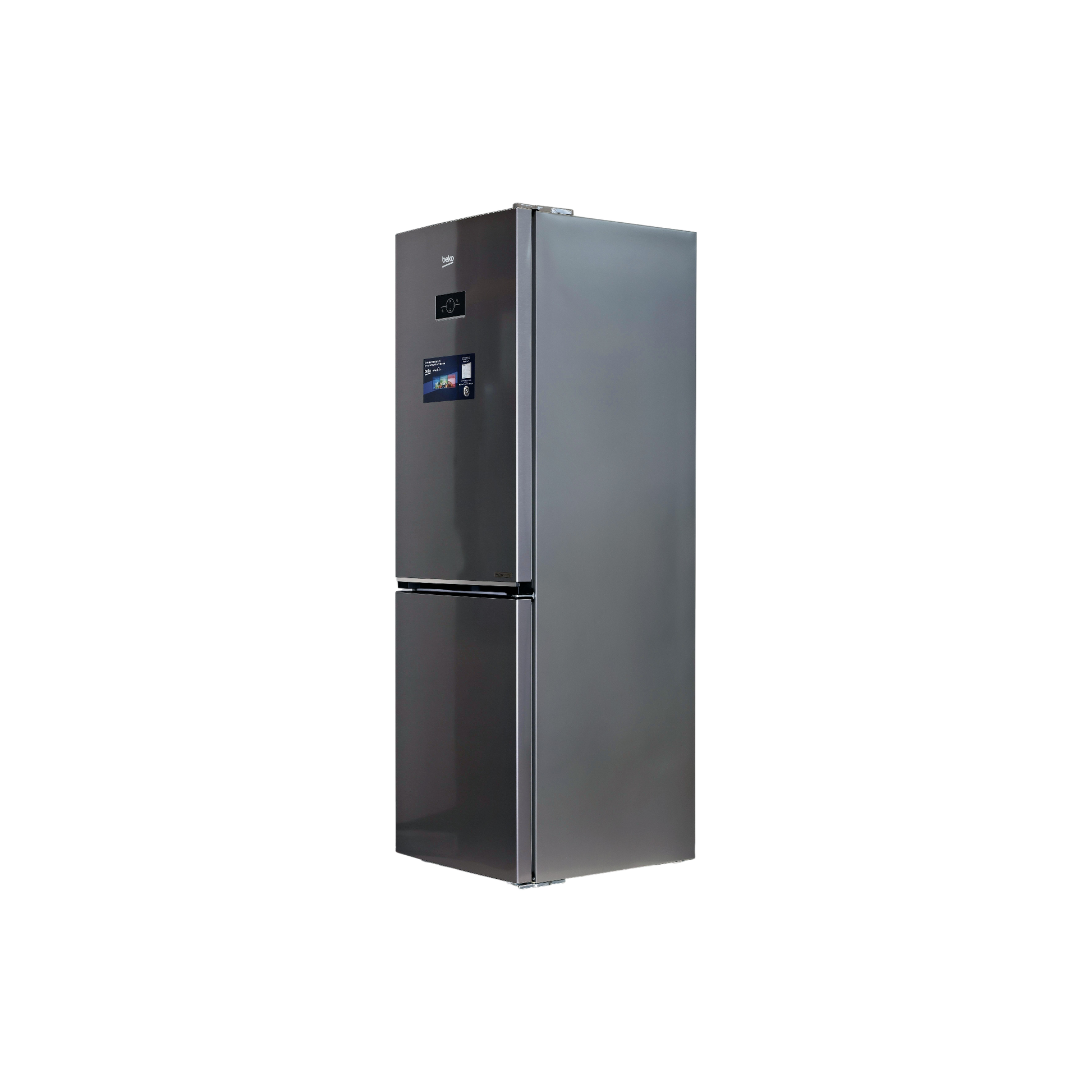 Réfrigérateur Avec Congélateur 316 L Reconditionné BEKO B5RCNE366HXB1 : vue du côté gauche